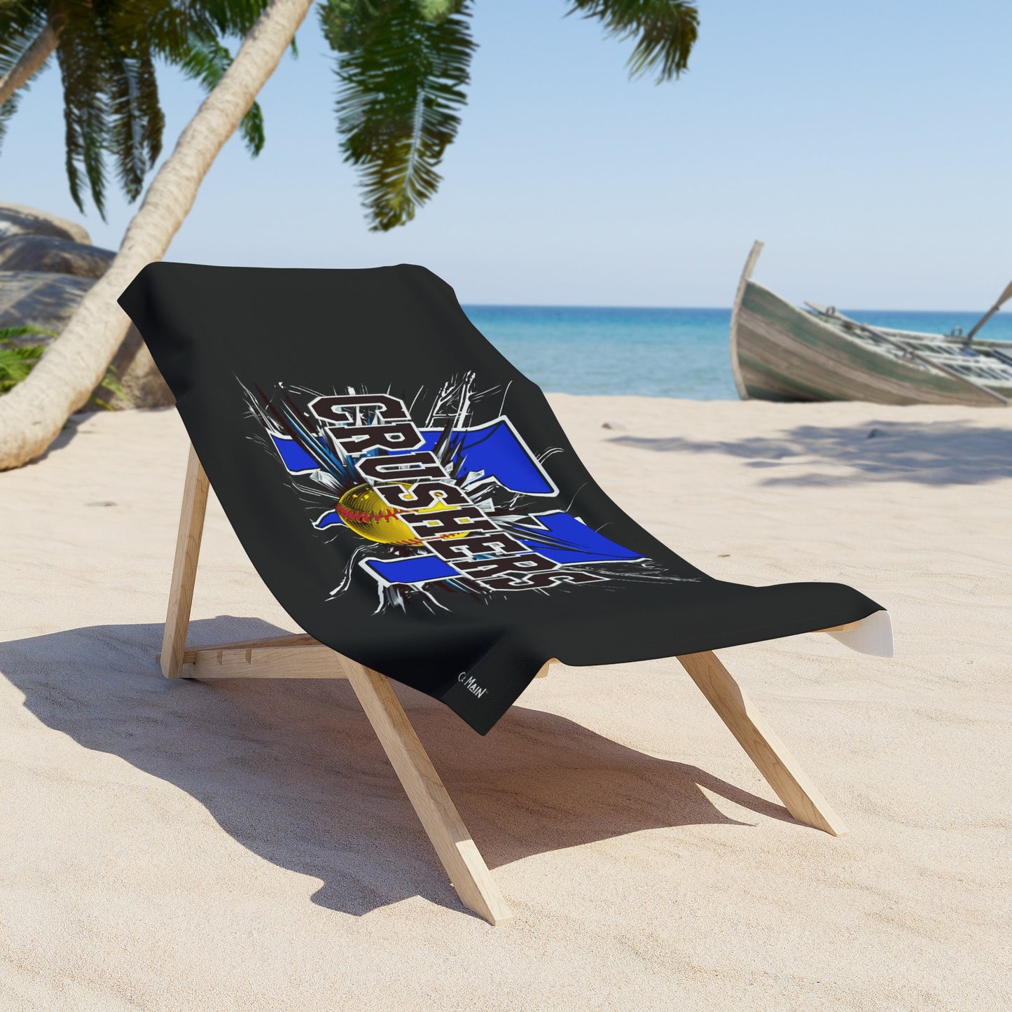 Crushers Beach Towel -Perfect for Pool, Vacation, Gym, or Gift