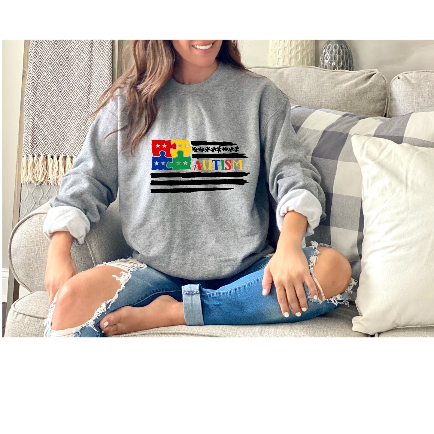 Autism Awareness Flag - Corinth & Main