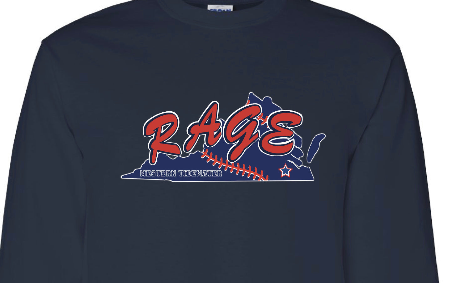 Personalized Rage Western Tidewater Hoodie