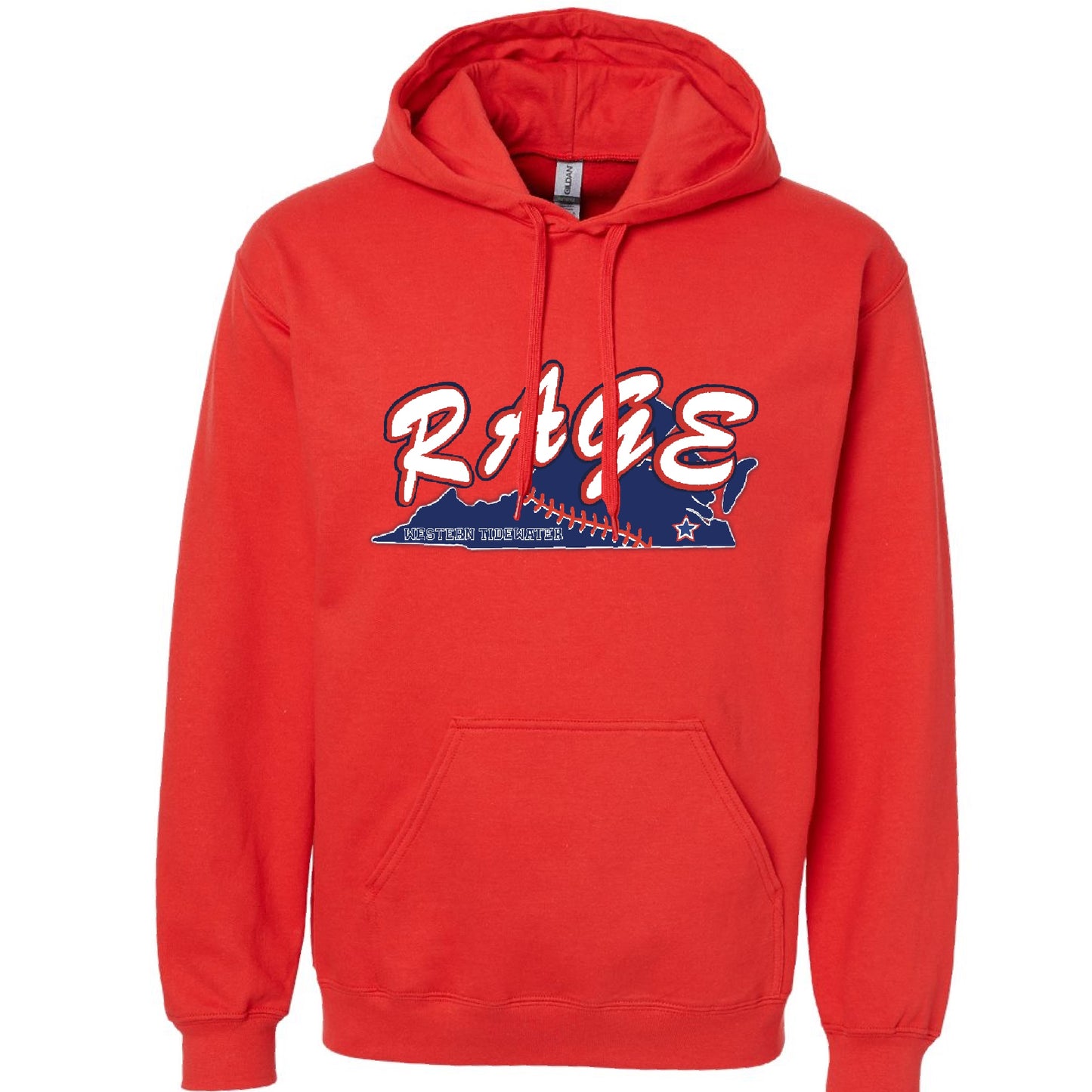 Personalized Rage Western Tidewater Hoodie