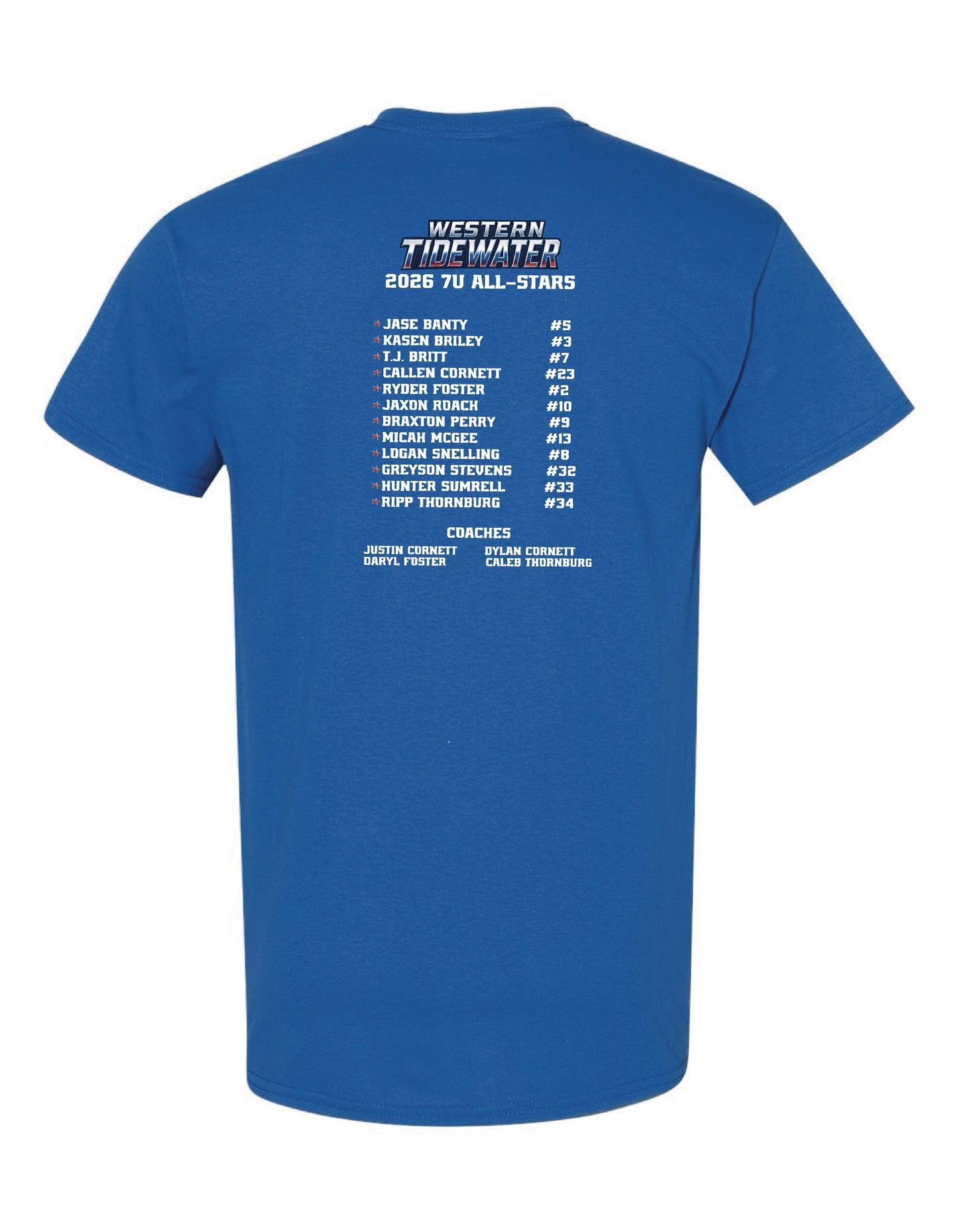 WT Allstars Baseball T-shirt
