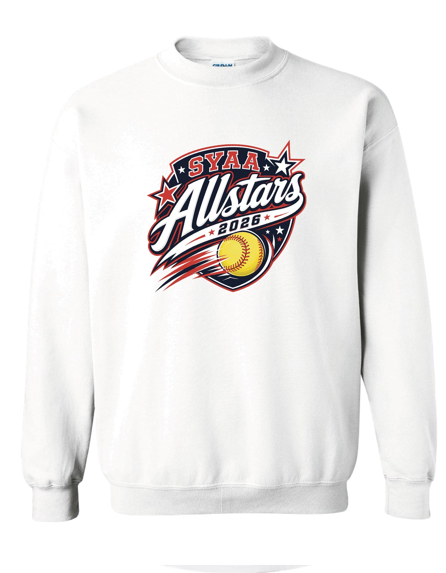 SYAA Allstar Softball Crewneck Sweatshirt