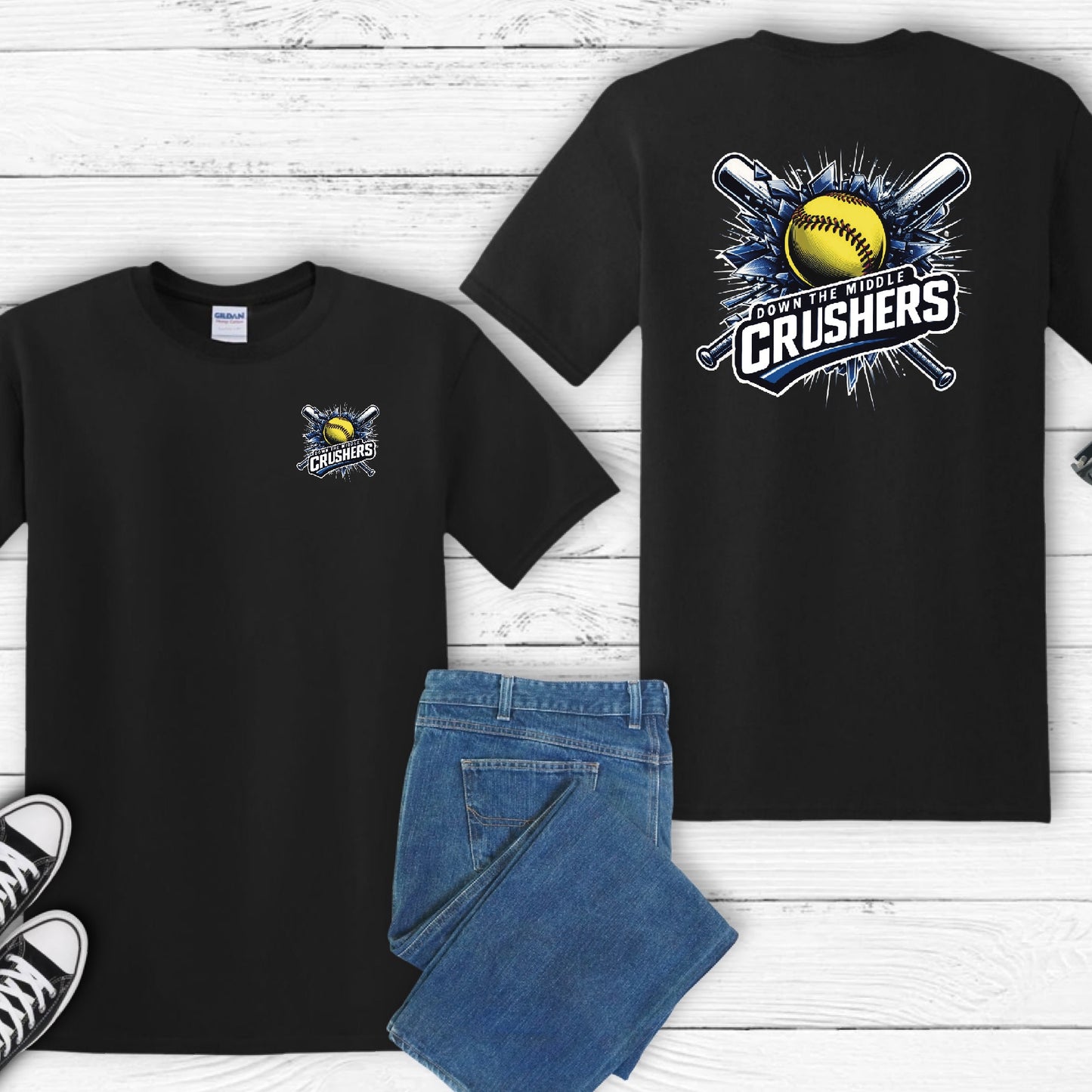 Down The Middle Crushers Softball