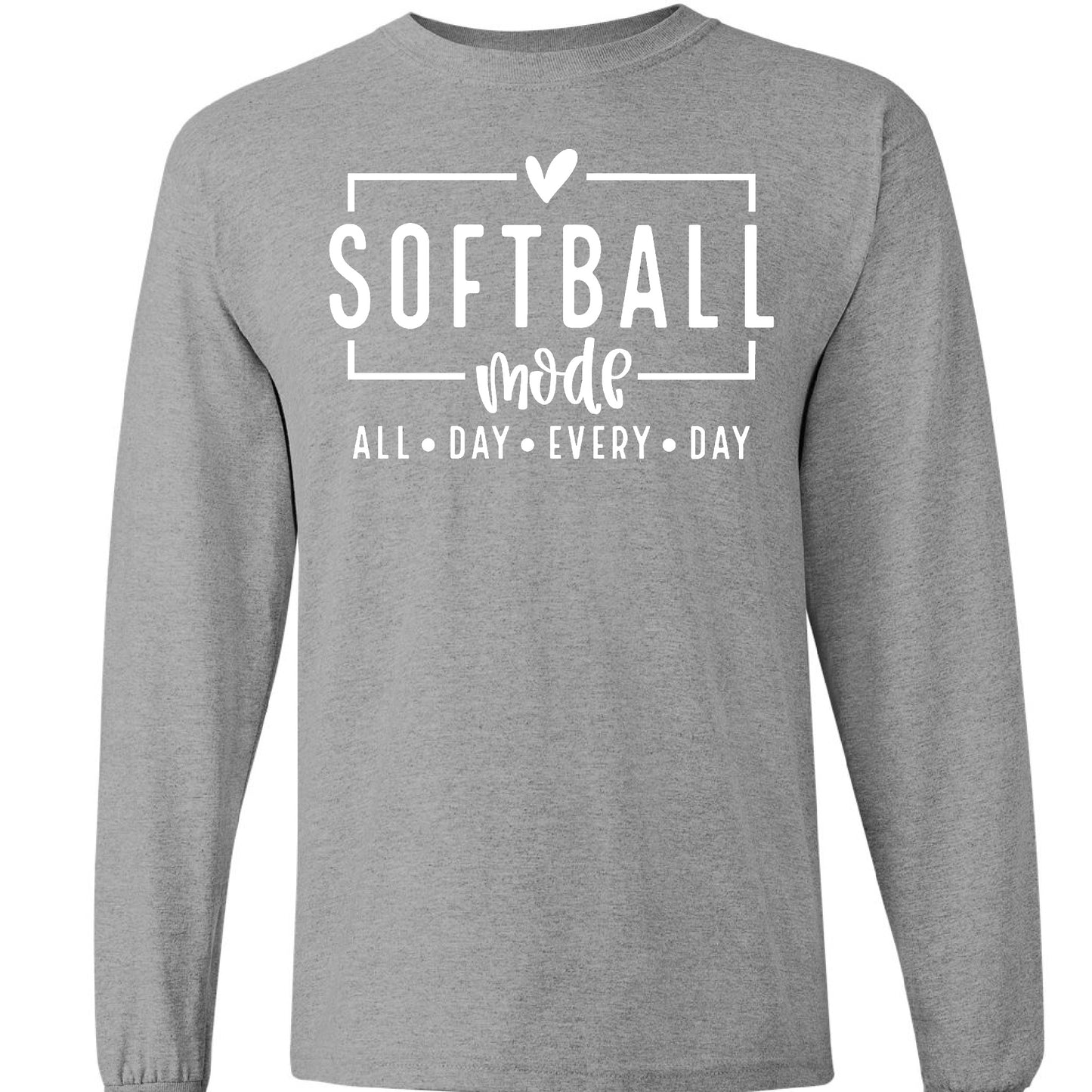 Softball Mode in White