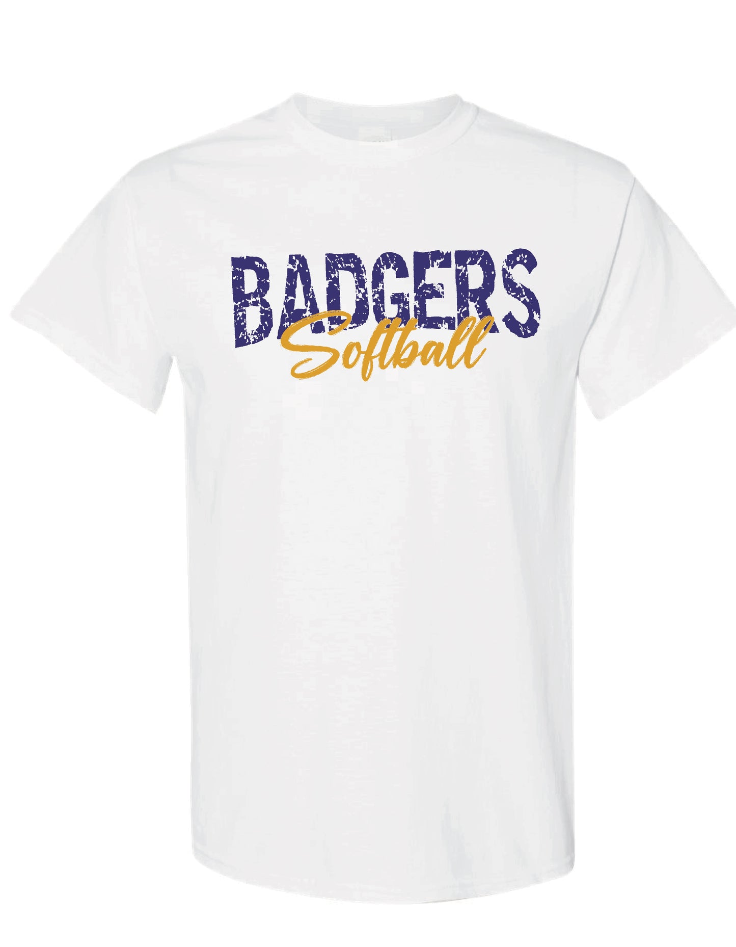 Badgers Softball Vintage T-shirt