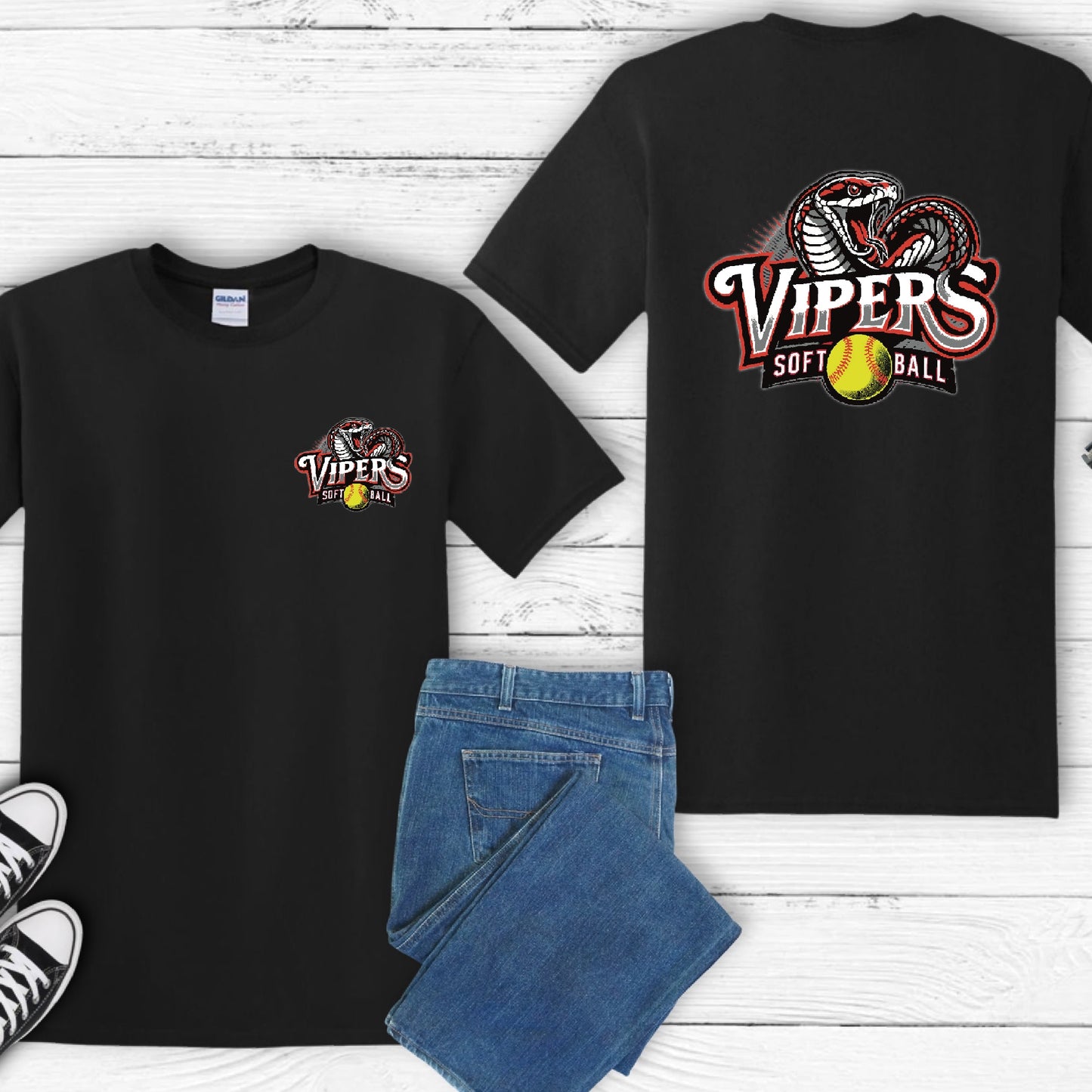 Vipers T-shirt- Softsyle