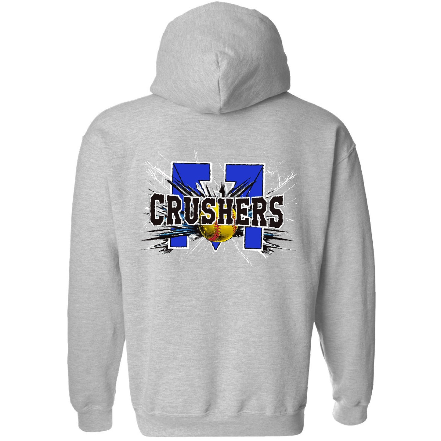 Crushers Full-Zip Hoodie Sweatshirt