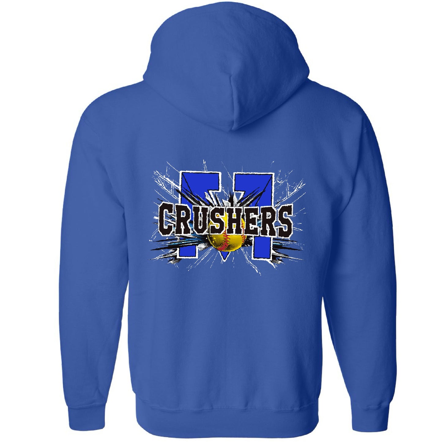 Crushers Full-Zip Hoodie Sweatshirt