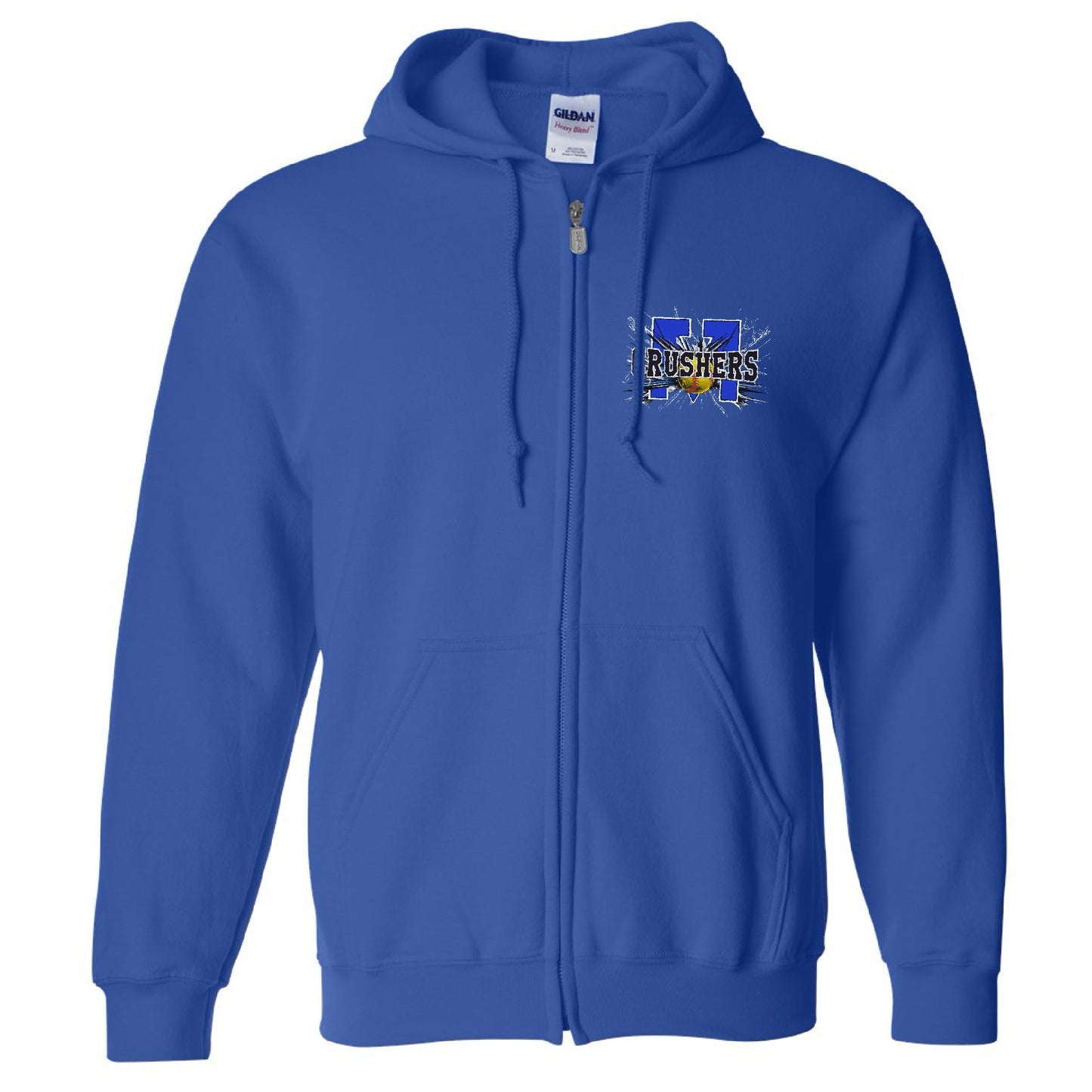 Crushers Full-Zip Hoodie Sweatshirt
