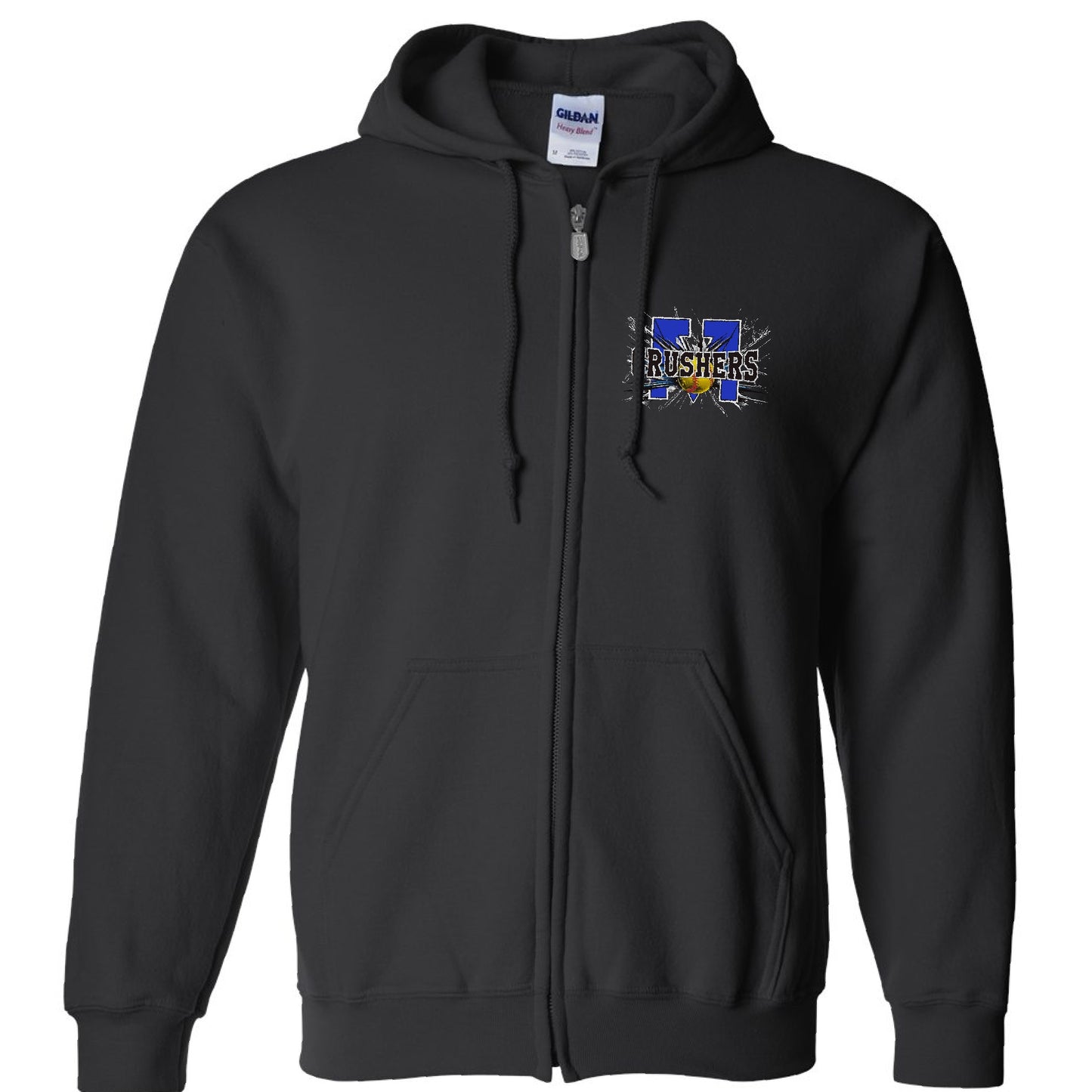 Crushers Full-Zip Hoodie Sweatshirt