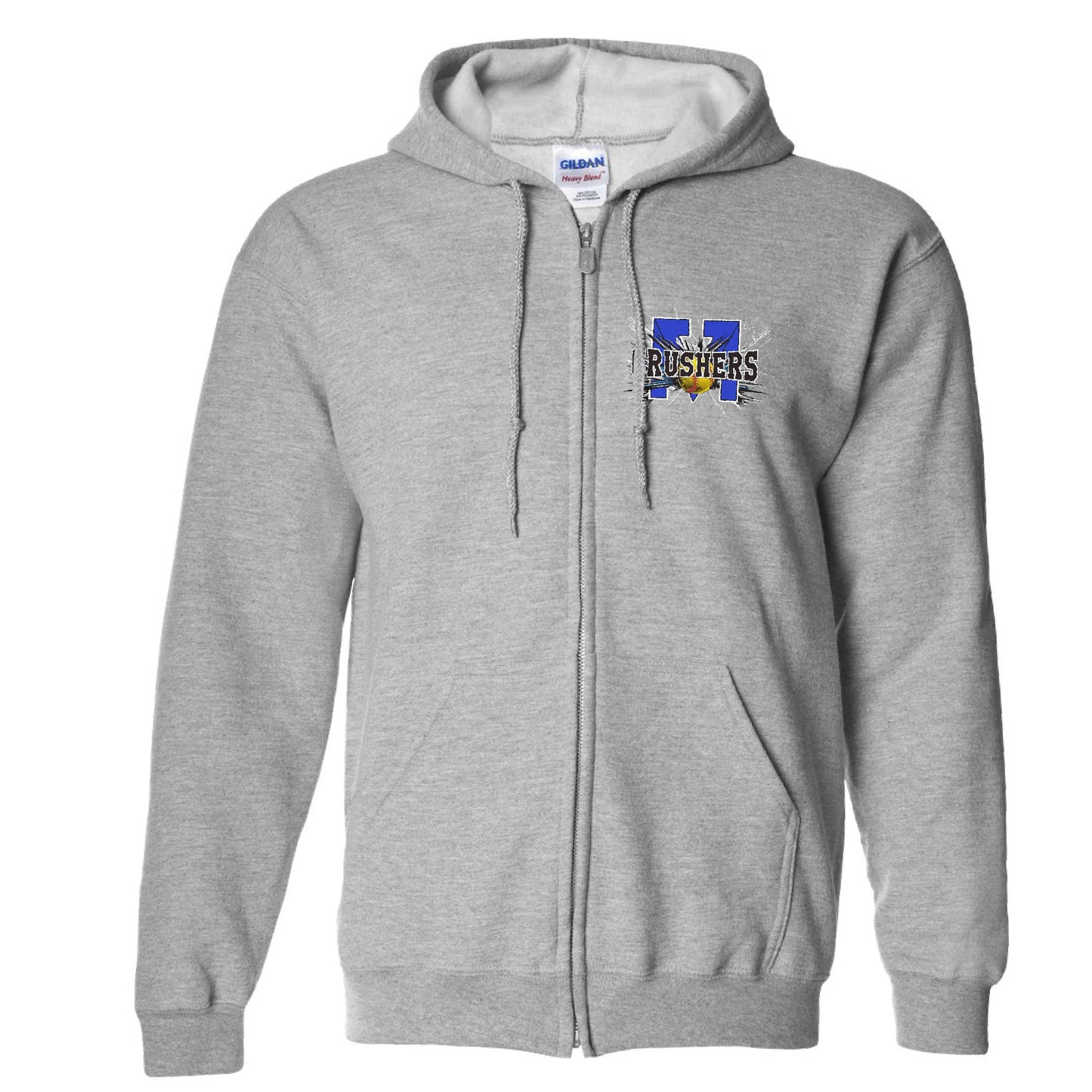 Crushers Full-Zip Hoodie Sweatshirt