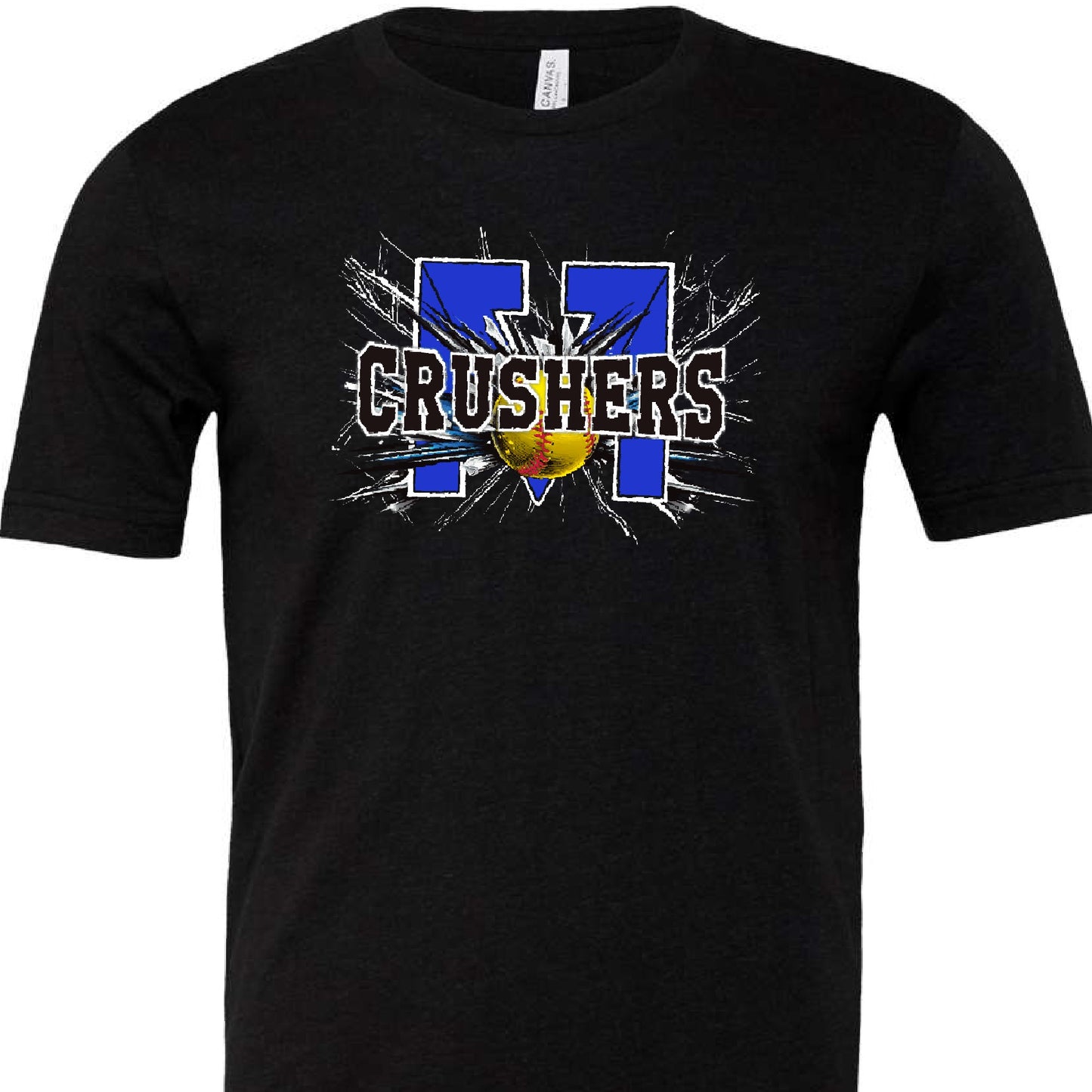 Crushers T-shirt -Bella Canvas