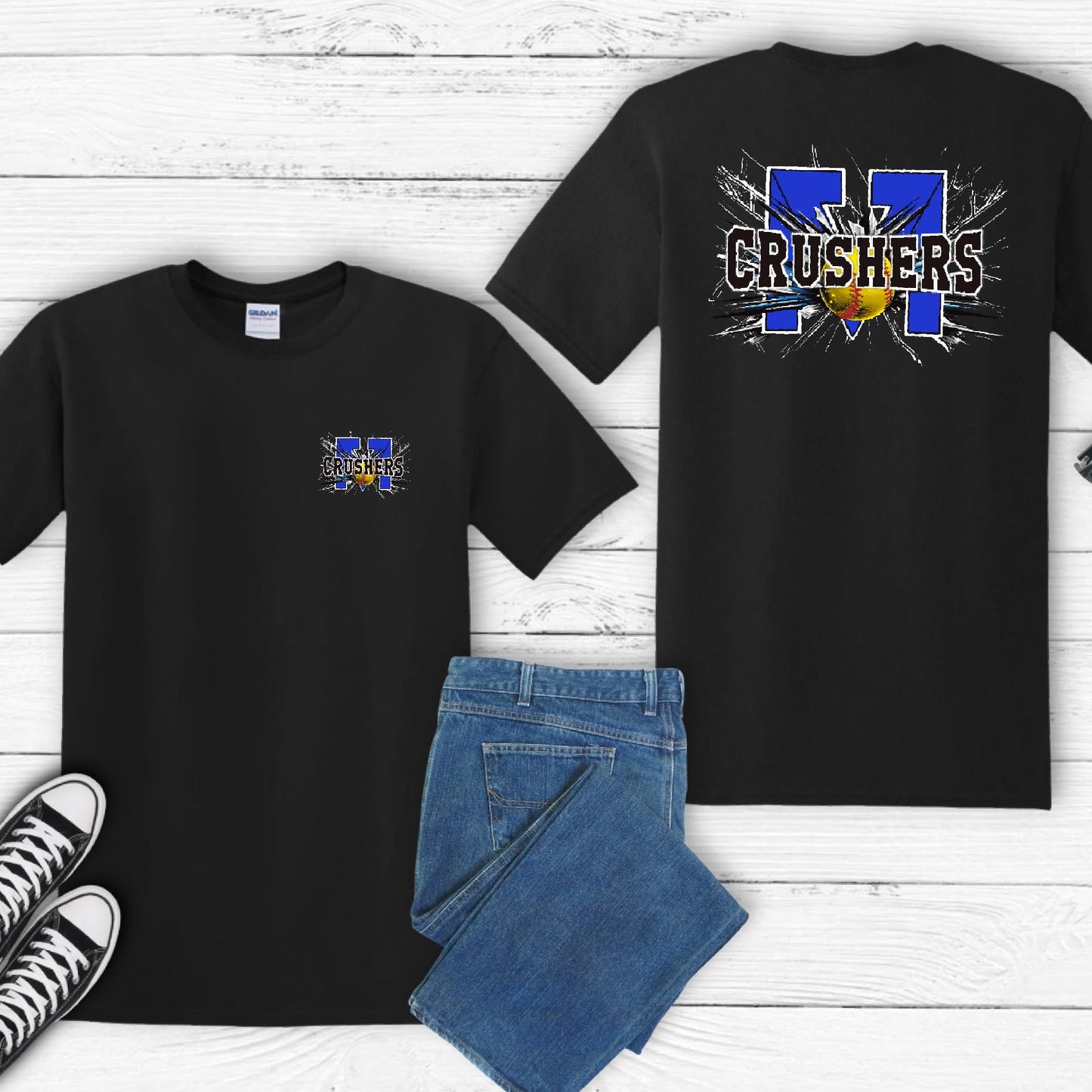 Crushers T-shirt- Softsyle