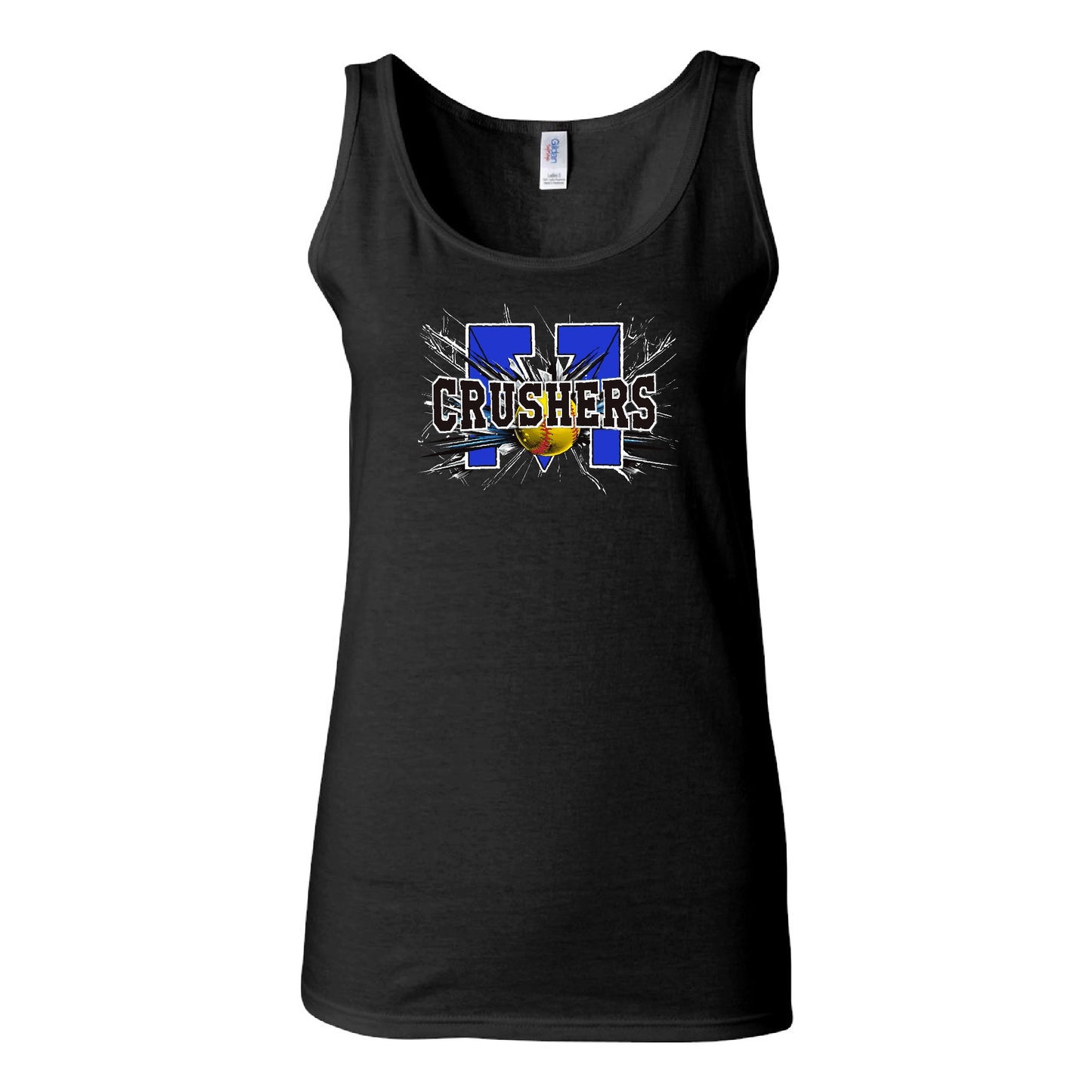Crushers Softball Tank Top