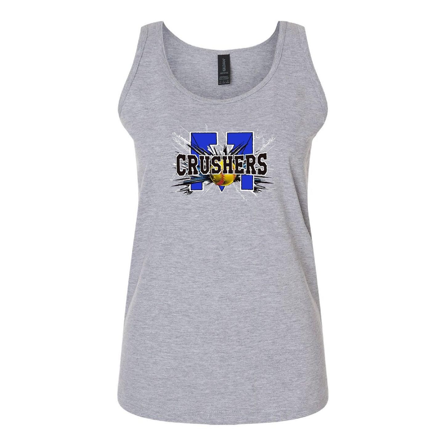Crushers Softball Tank Top