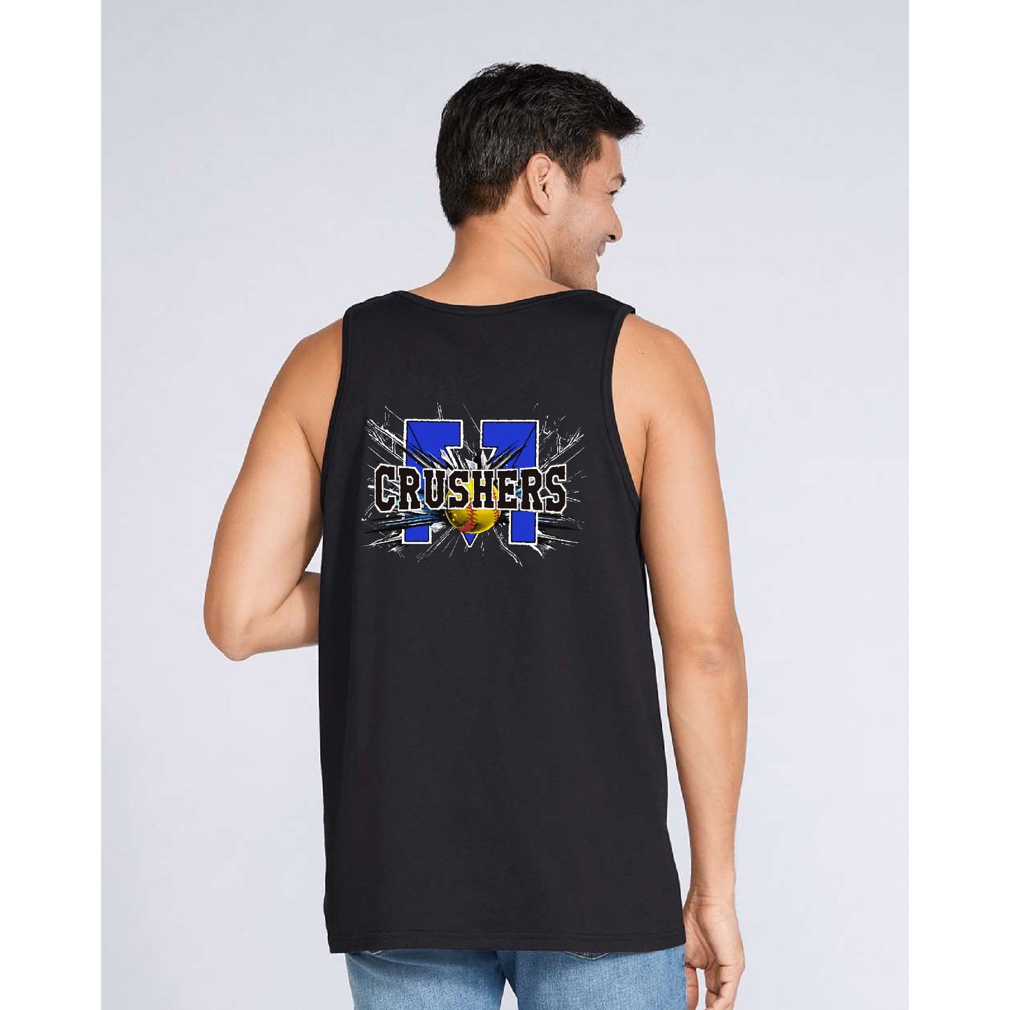 Crushers Softball Tank Top Unisex Fit