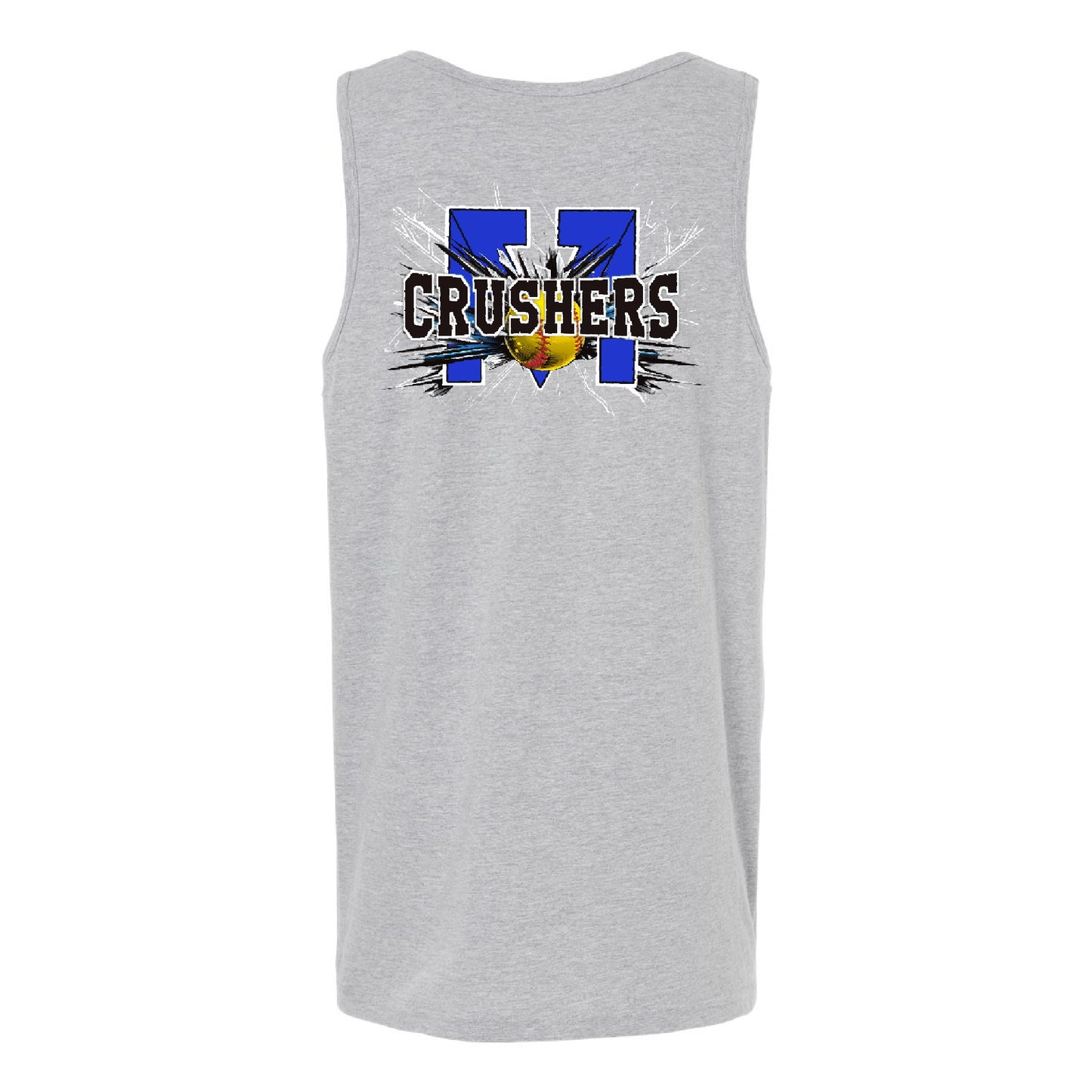 Crushers Softball Tank Top Unisex Fit