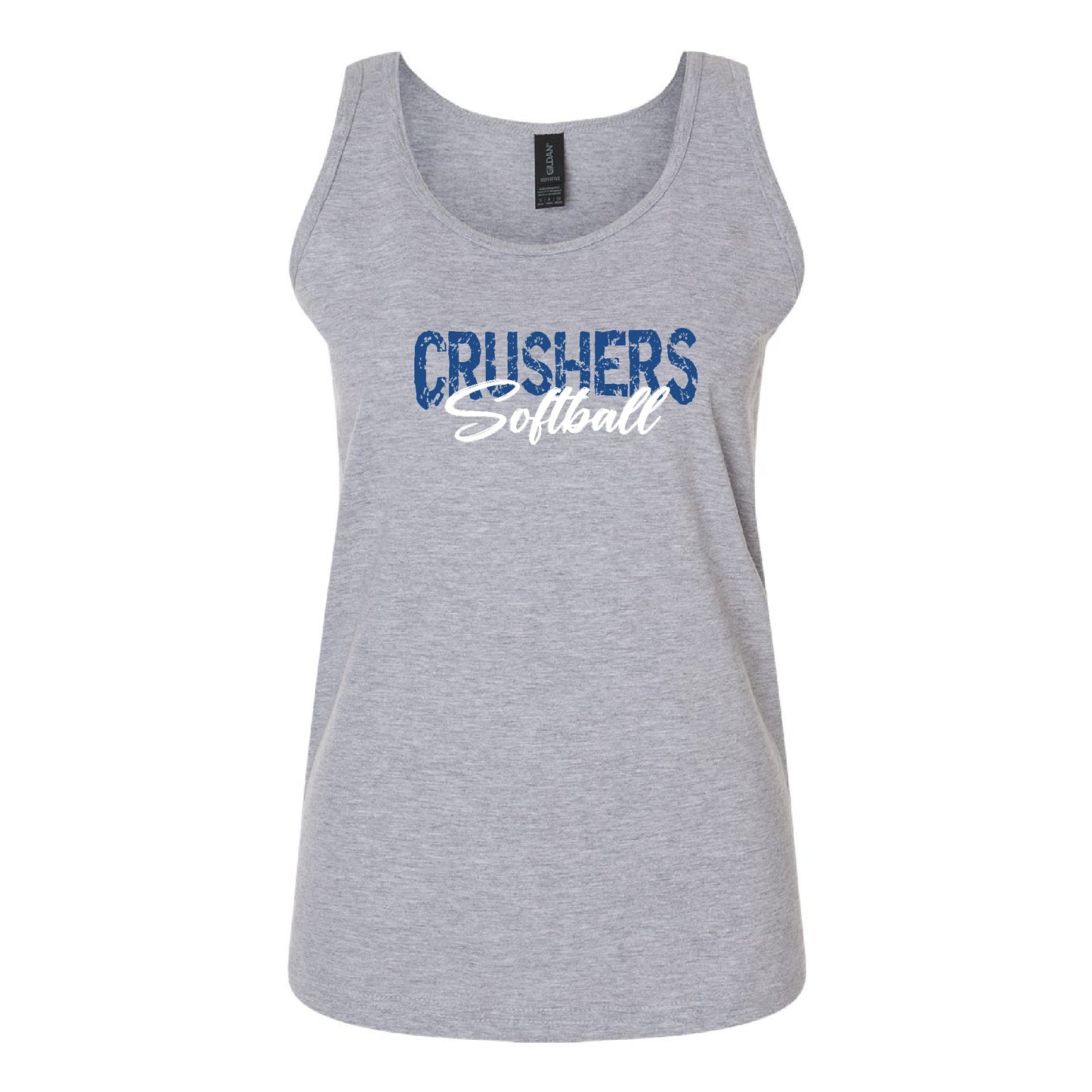 Vintage Crushers Softball Tank Top
