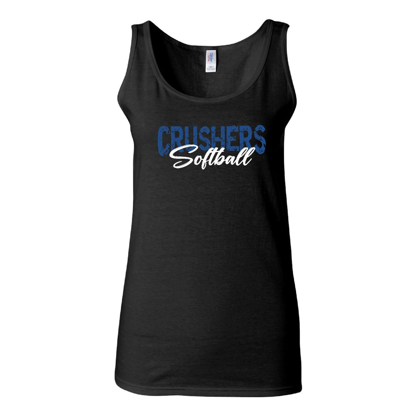 Vintage Crushers Softball Tank Top