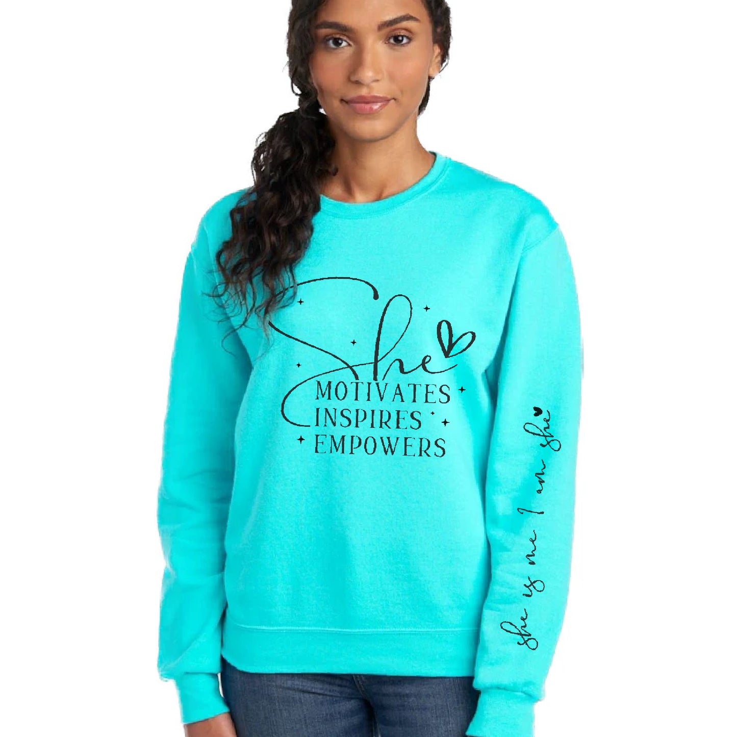 She Motivates, Inspires, Empowers