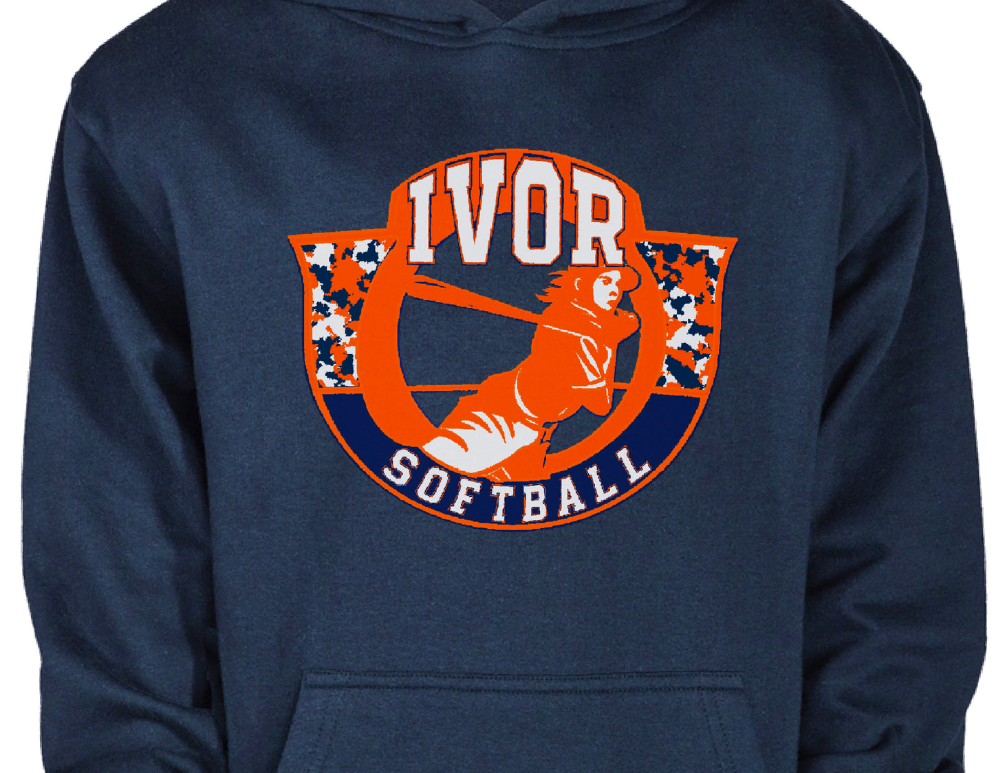 2024 Ivor Softball Logo Sweatshirts