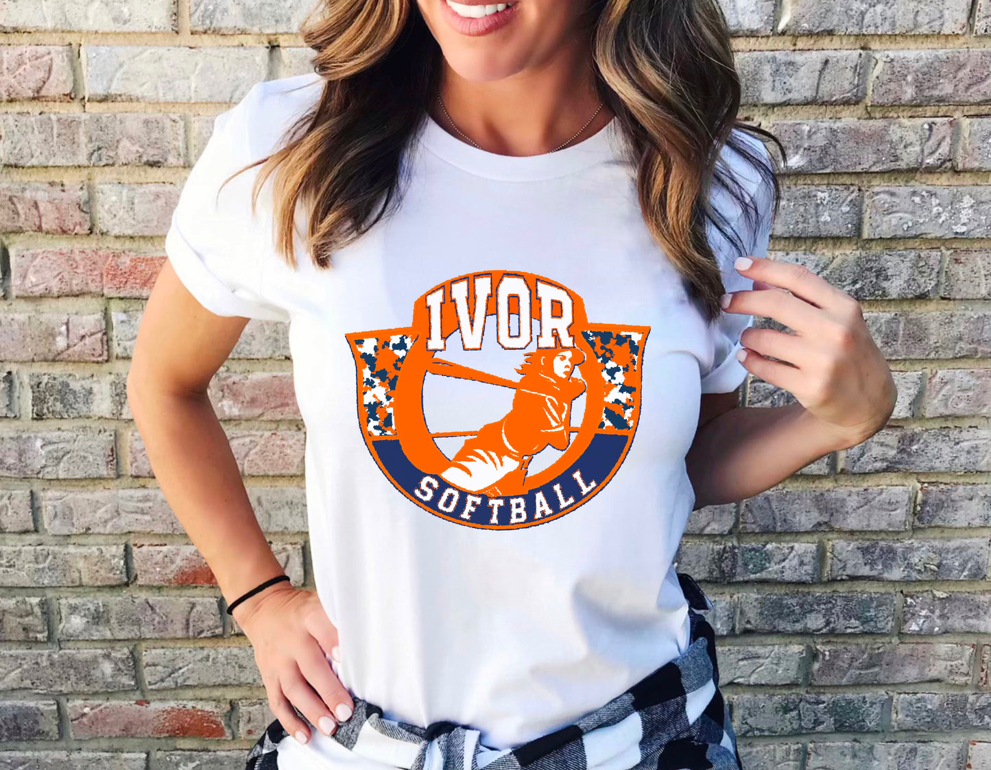 2024 Ivor Softball Logo T-shirt