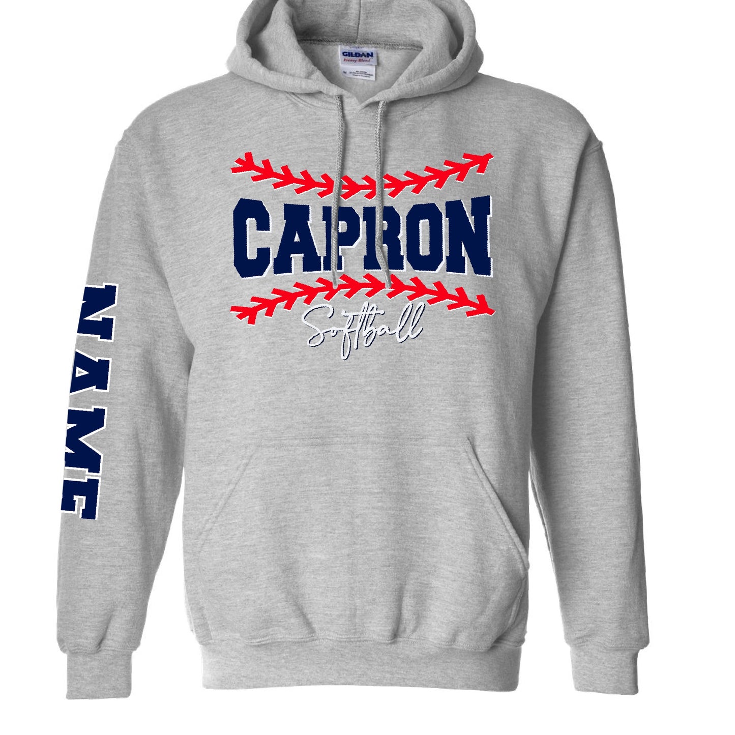 Capron Softball Logo Personalized Sweatshirt