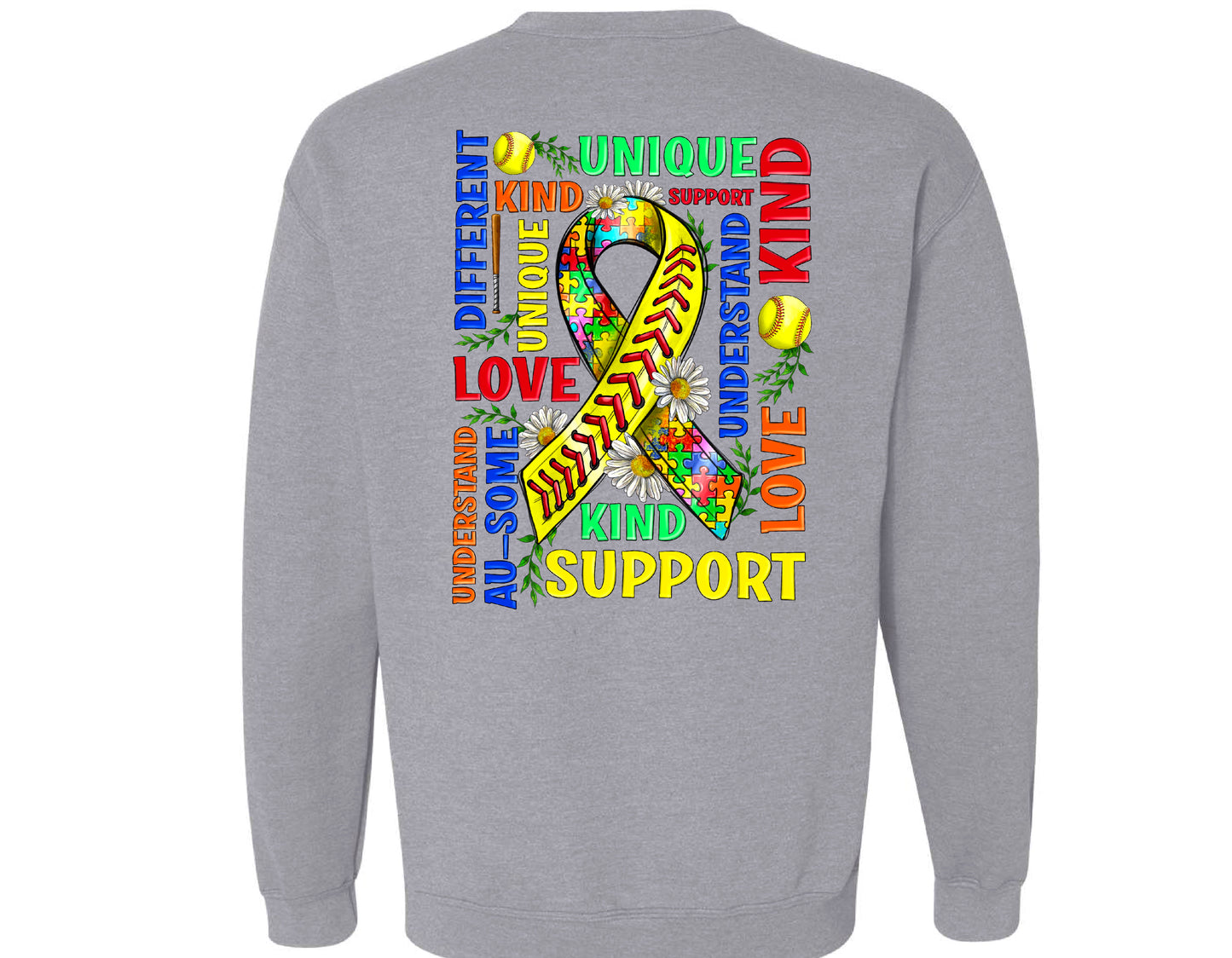 Softball Ausome Autism Awareness
