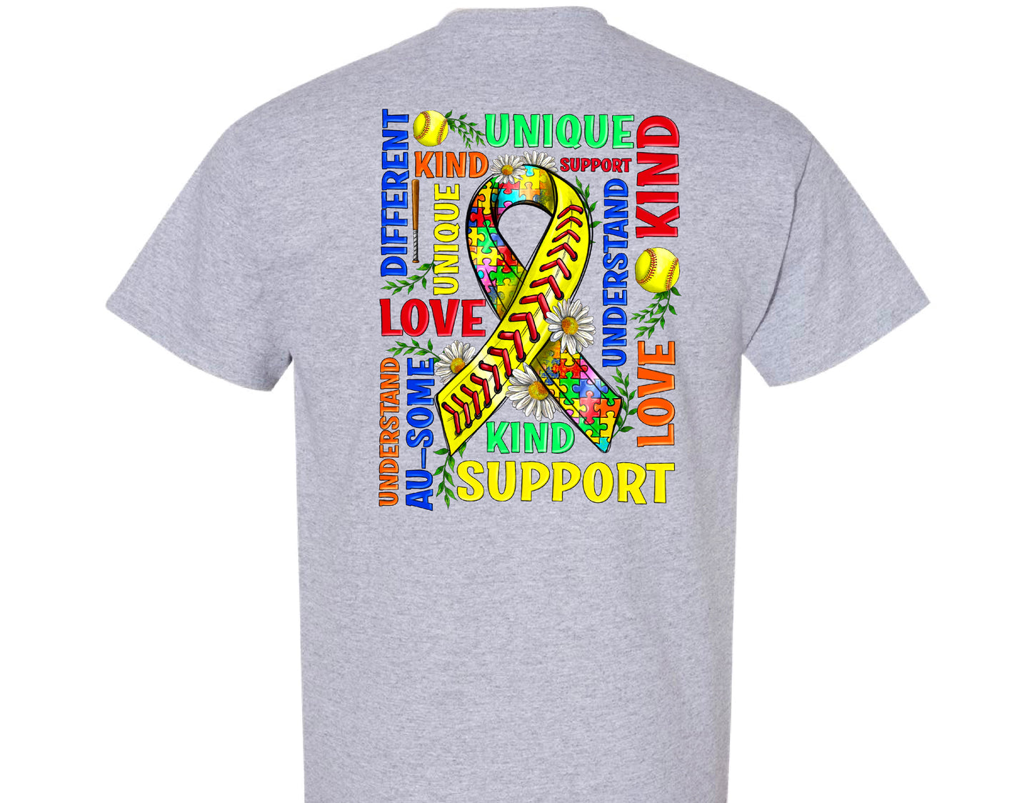Softball Ausome Autism Awareness