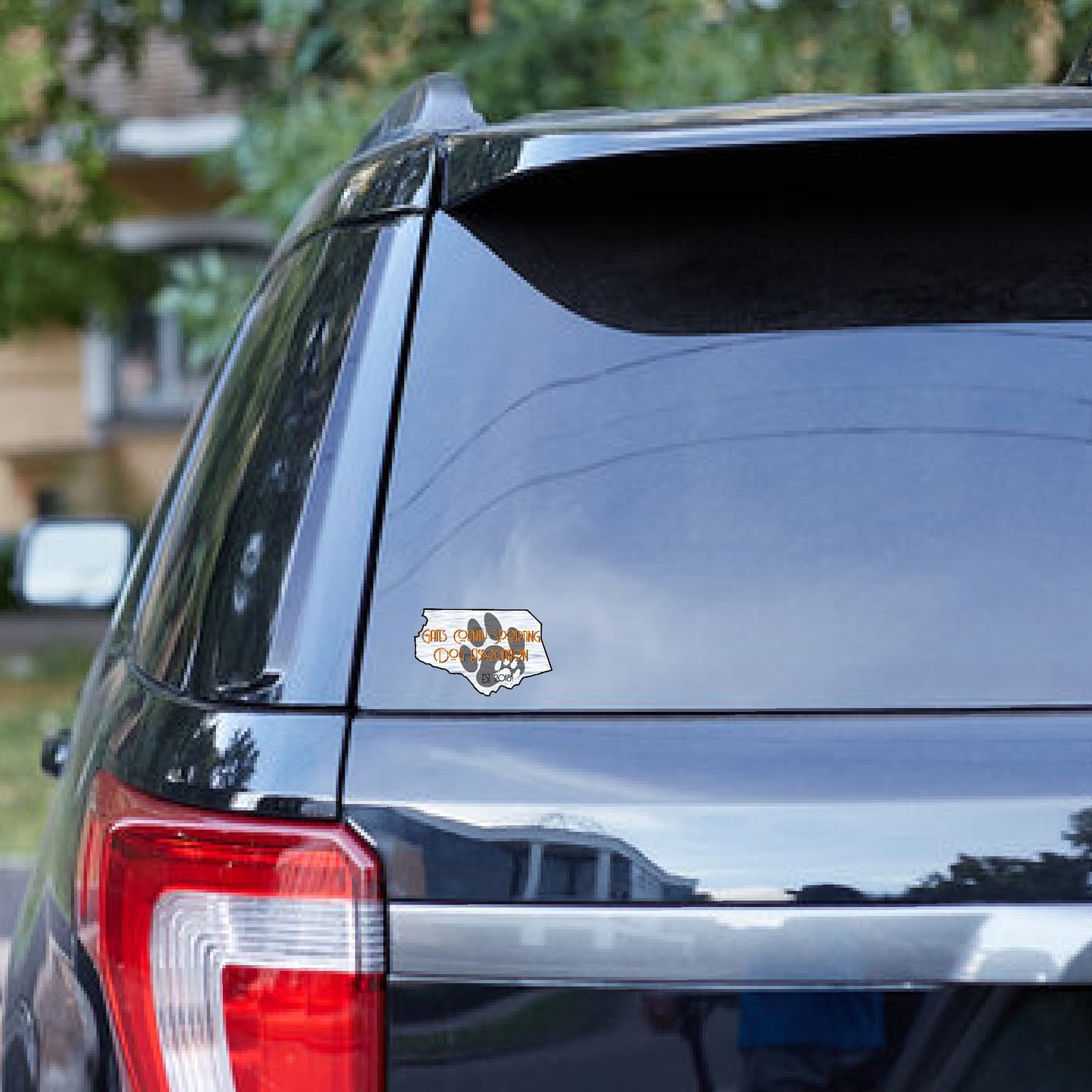 GCSDA Stickers- Dog Paw