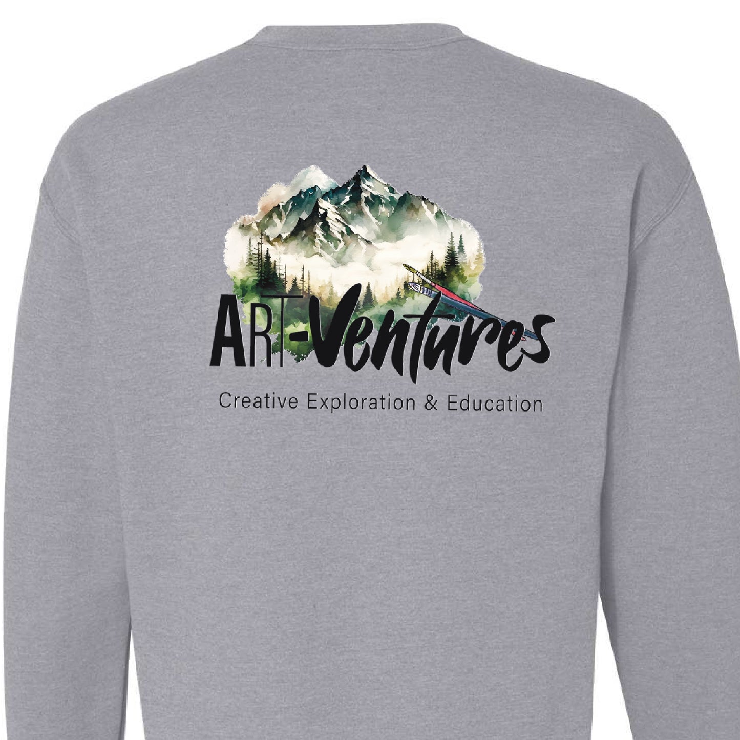 Art Ventures Graphic Crewneck Sweatshirt Venture