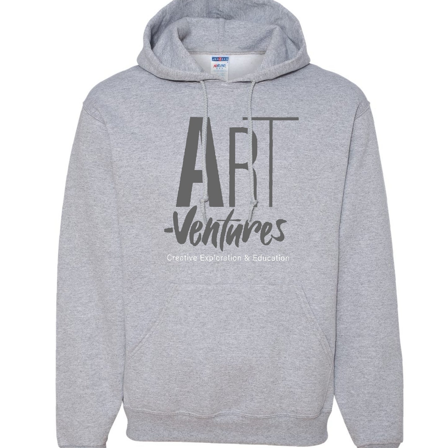 Art Ventures Vertical Logo Graphic Hoodie Sweatshirt