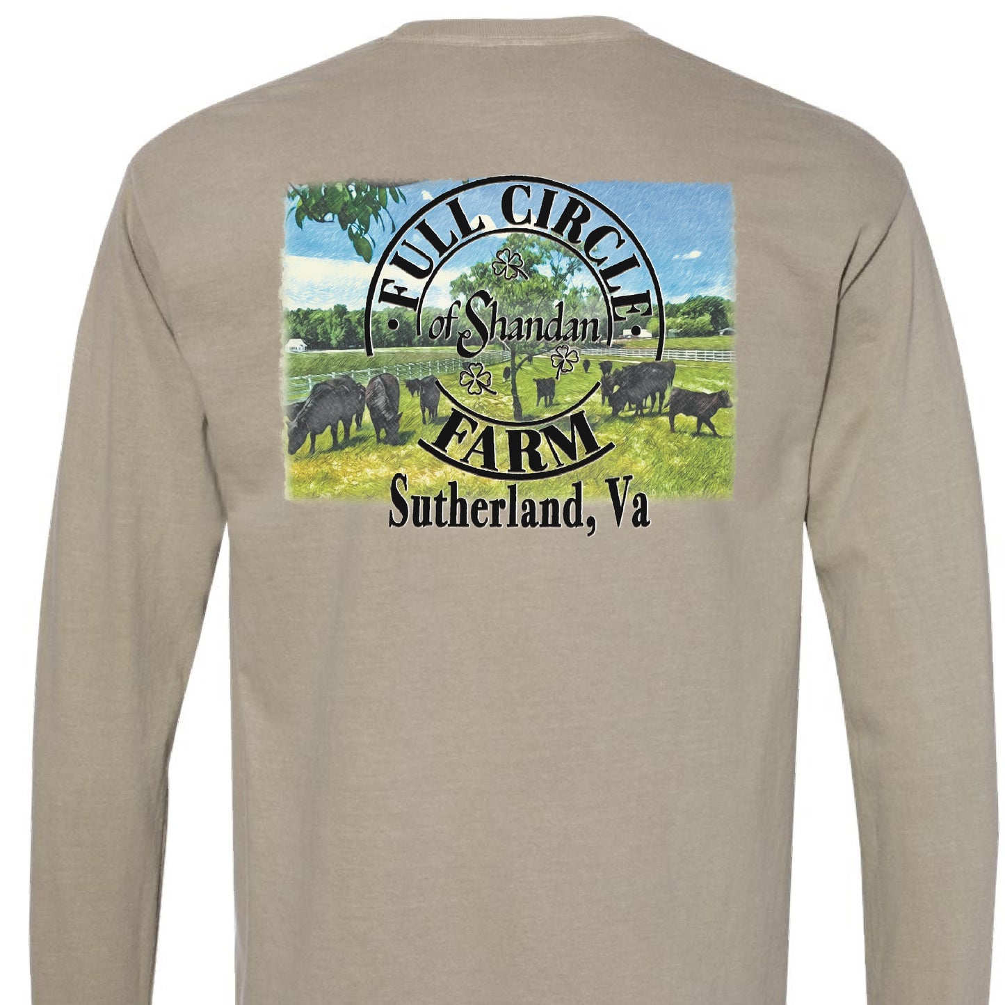 Full Circle Farm Landscape Premium Long Sleeve T-shirt