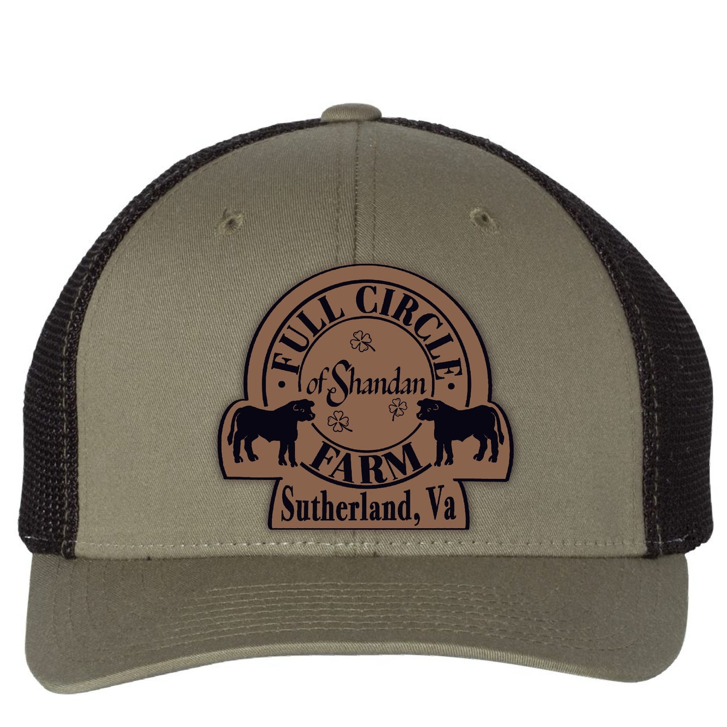 Full Circle Farm Trucker Hat with Laser Patch