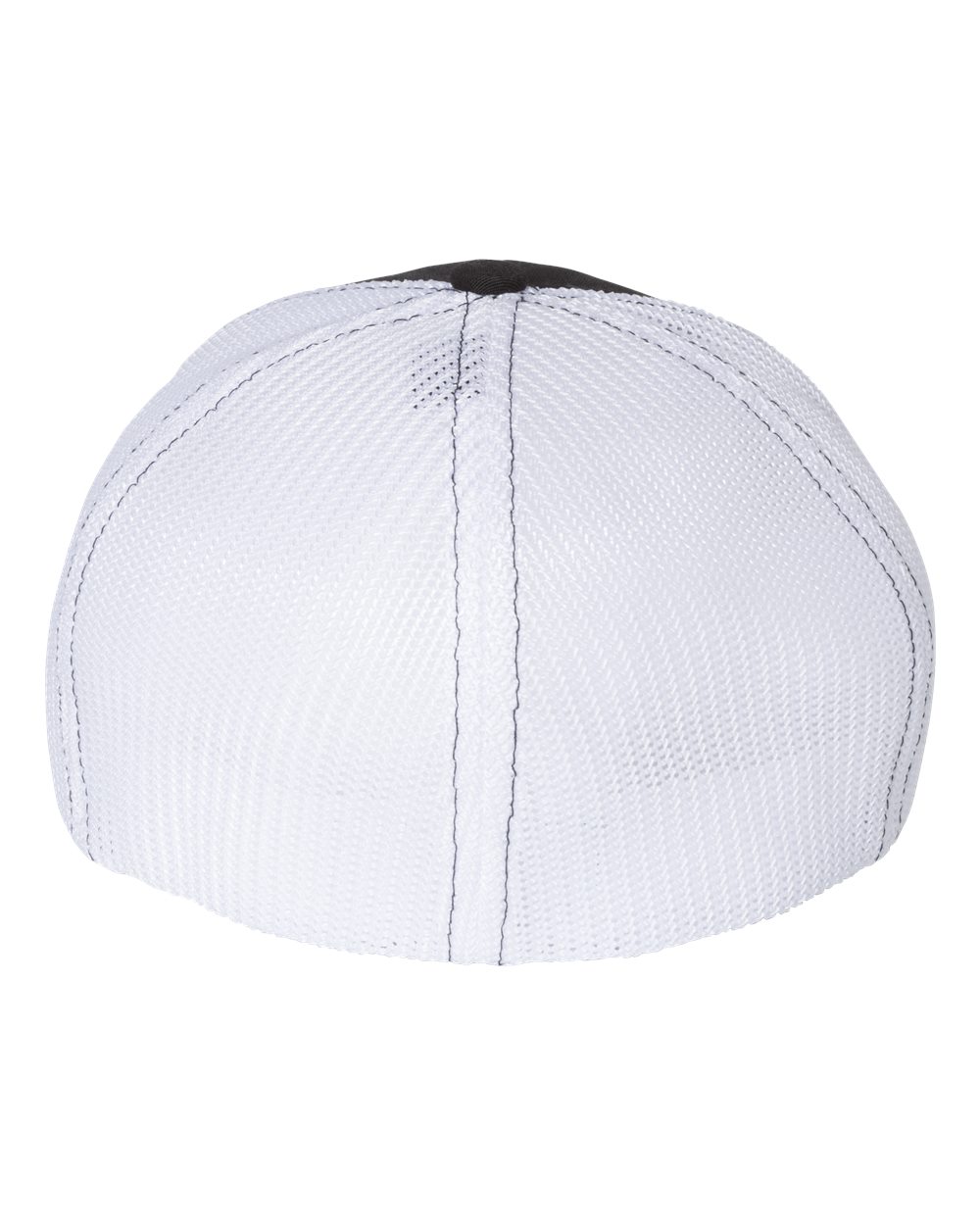 Badgers Flex Fit Hat- Black to White