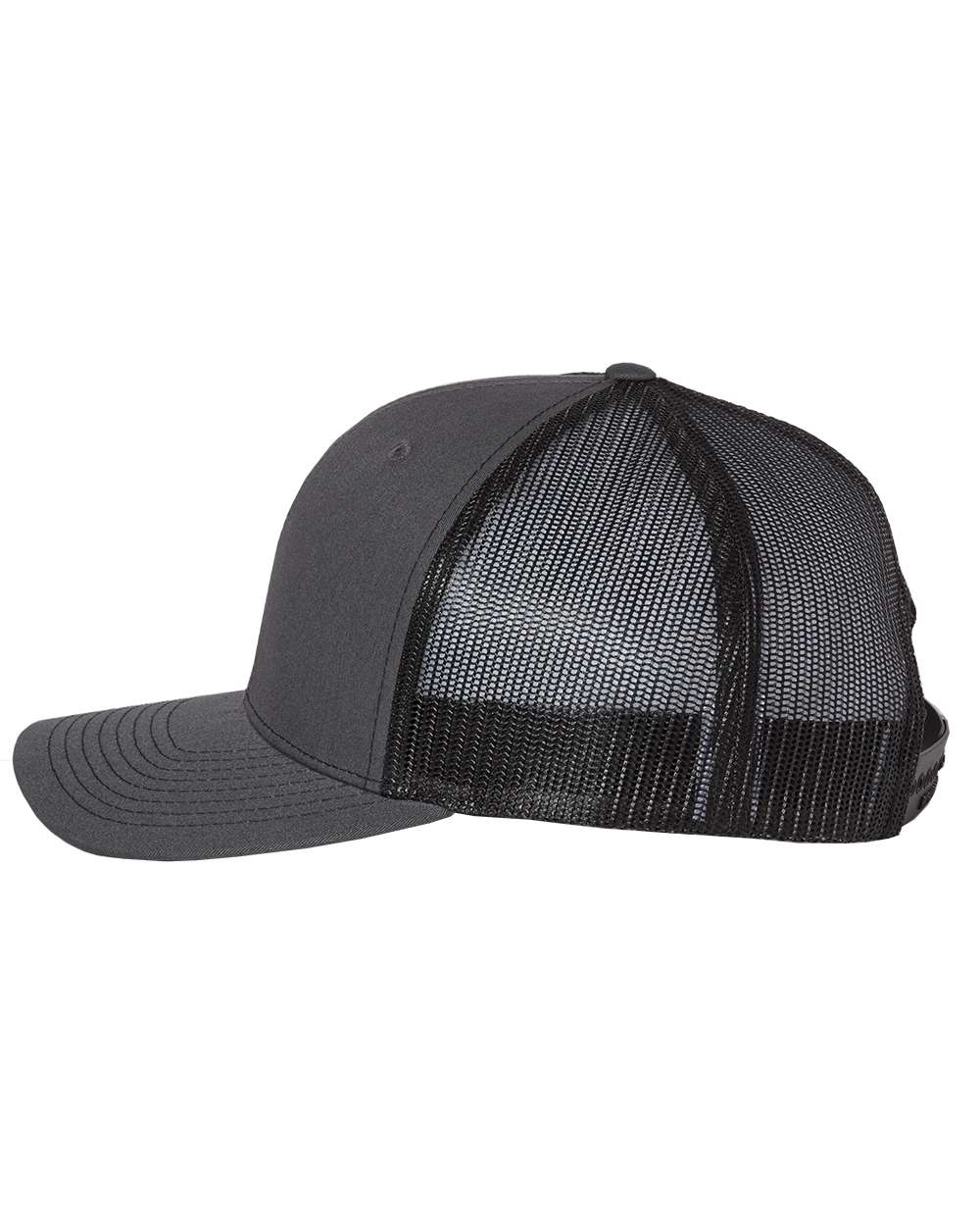 Badgers Snapback Trucker Hat- Charcoal/Black