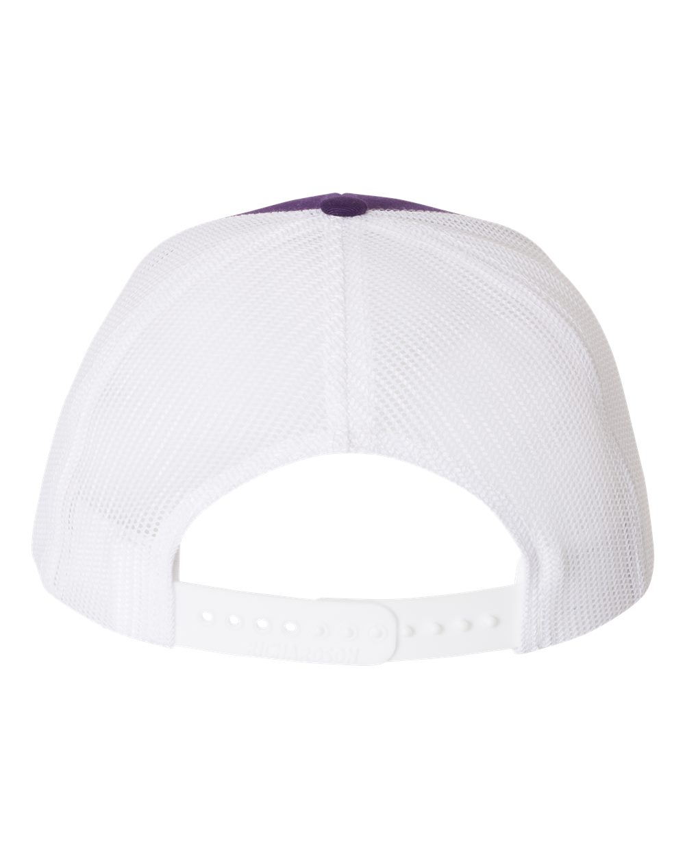 Badgers Snapback Trucker Hat- Purple/White