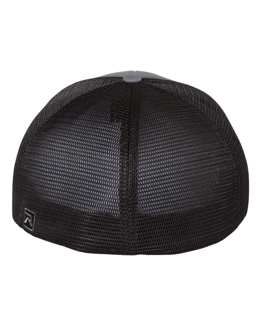 Badgers Logo Flex Fit Hat Charcoal/ Black