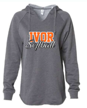 Womans Lightweight Ivor Softball Hoodie