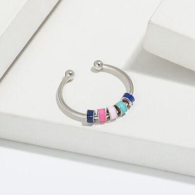 925 Sterling Silver Oil Drip Ring - Corinth & Main