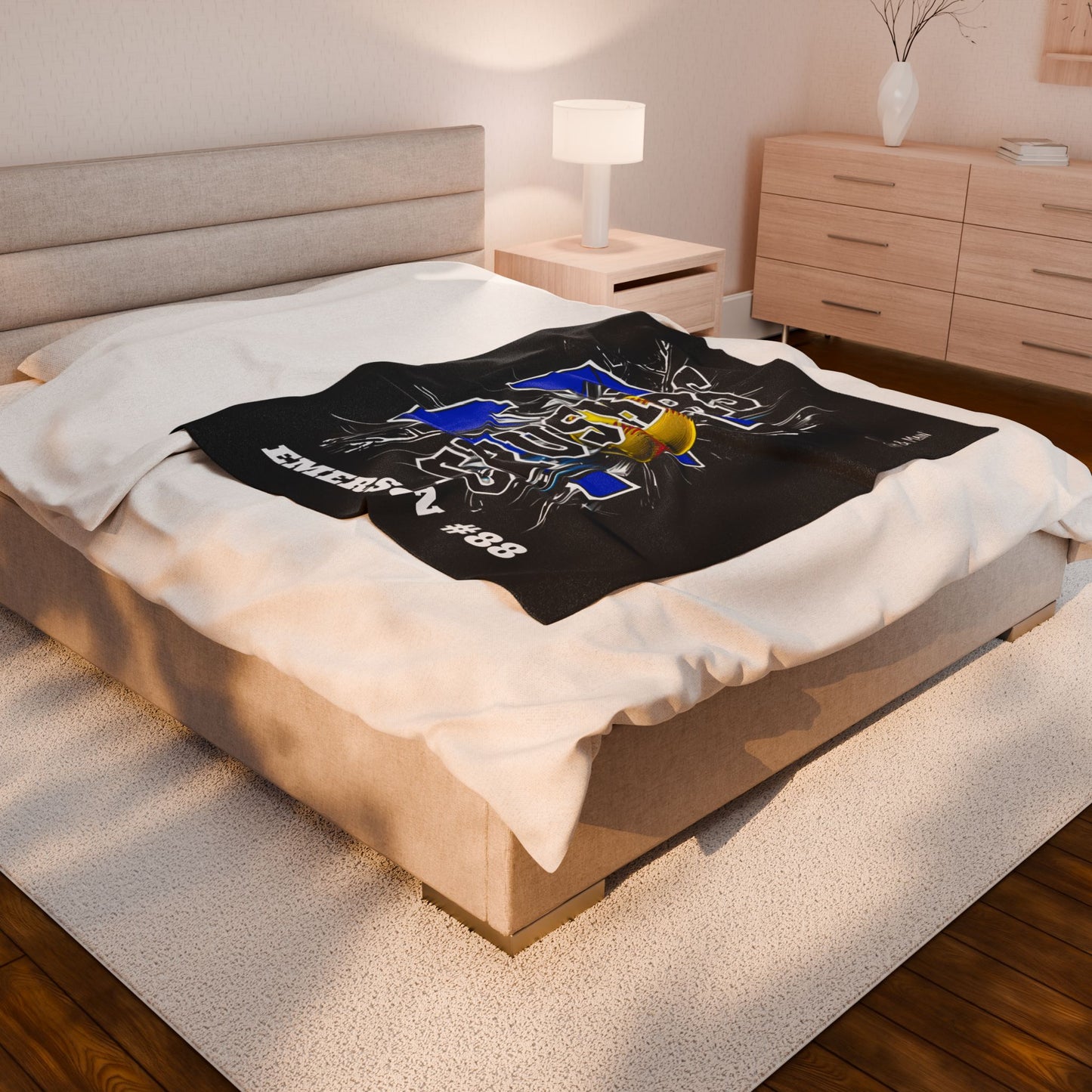 Personalized Crushers Plush Blanket