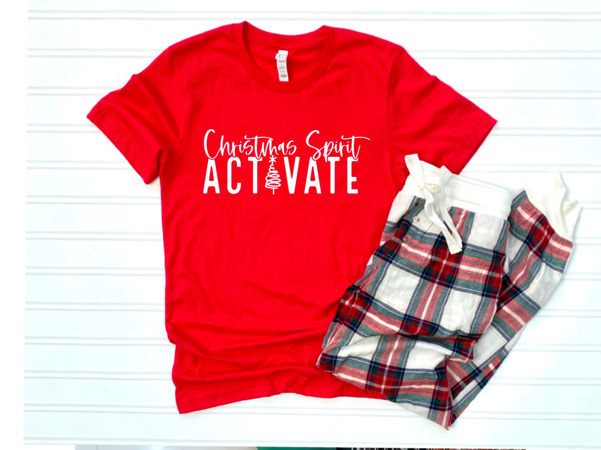 Christmas Spirit Activate - White