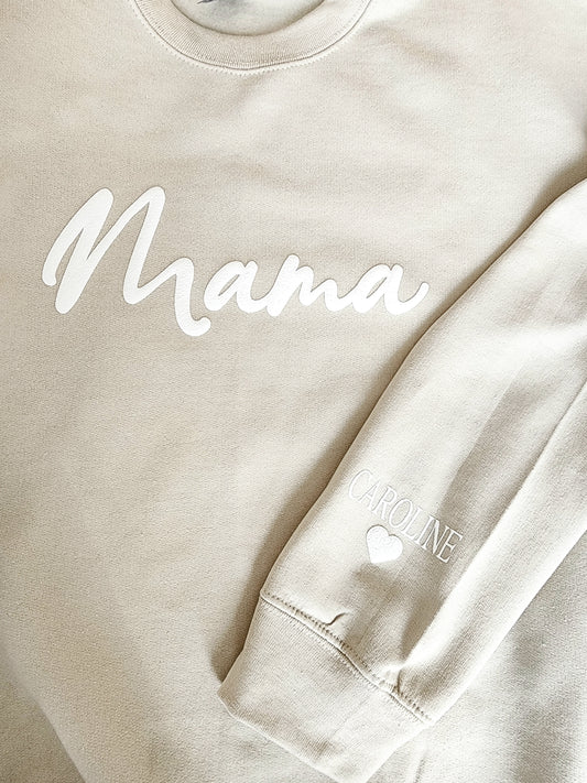 Embossed Mama Sweatshirt - Corinth & Main