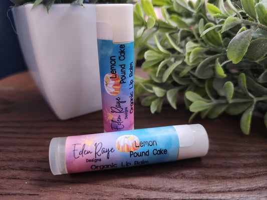 Lemon Pound Cake Lip Balm- Handmade in Small Batches