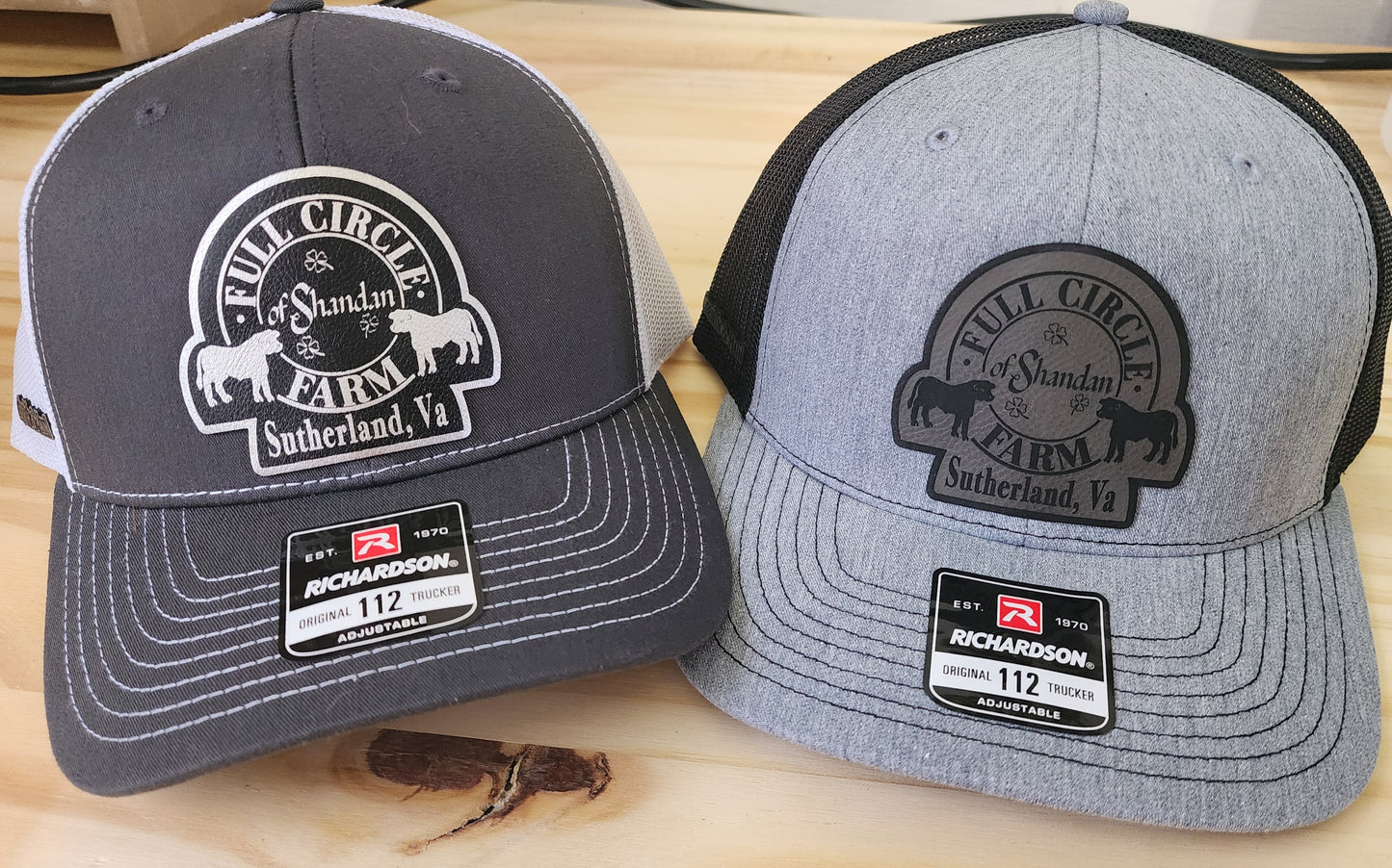 Full Circle Farm Trucker Hat with Laser Patch