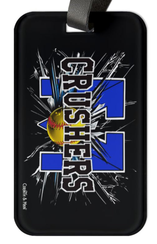 Crushers Custom Luggage Tags