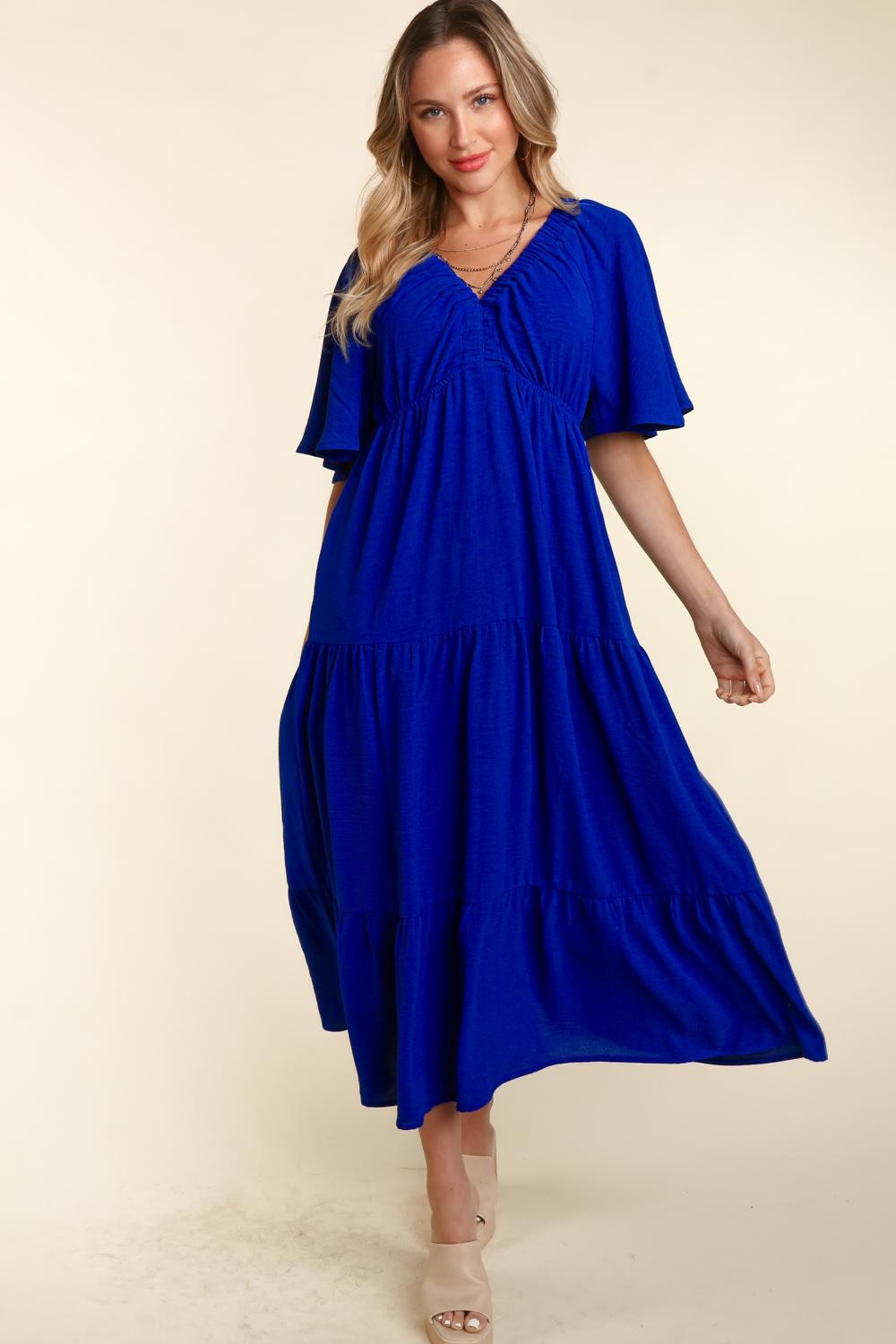 corinth maxi dress Corinth Maxi Dress | Navy Print