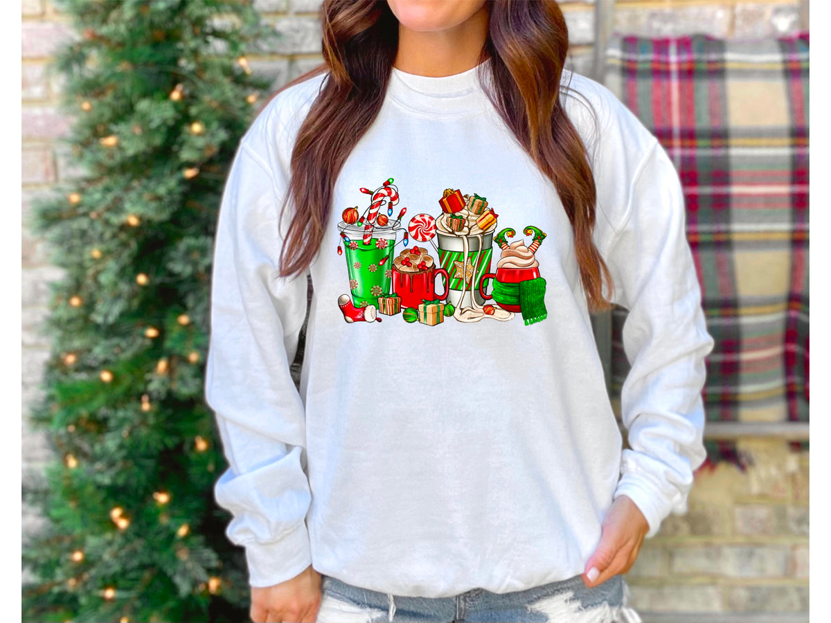 Colorful Christmas Coffee Lover