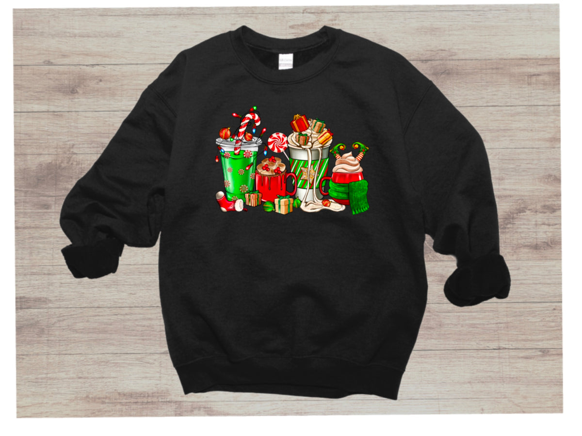 Colorful Christmas Coffee Lover