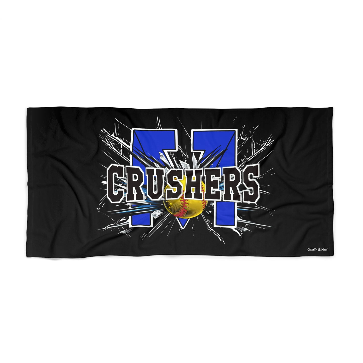 Crushers Beach Towel -Perfect for Pool, Vacation, Gym, or Gift